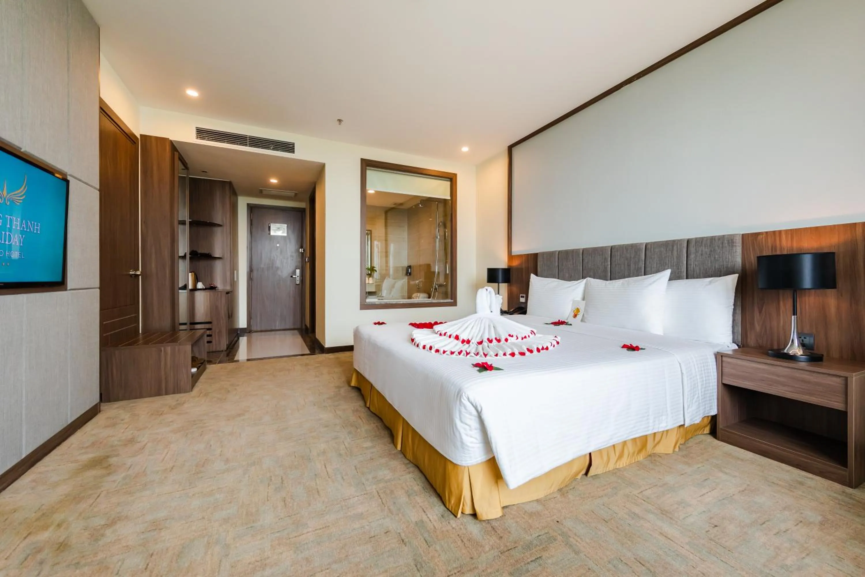 Photo of the whole room, Bed in Mường Thanh Holiday Suối Mơ Hạ Long