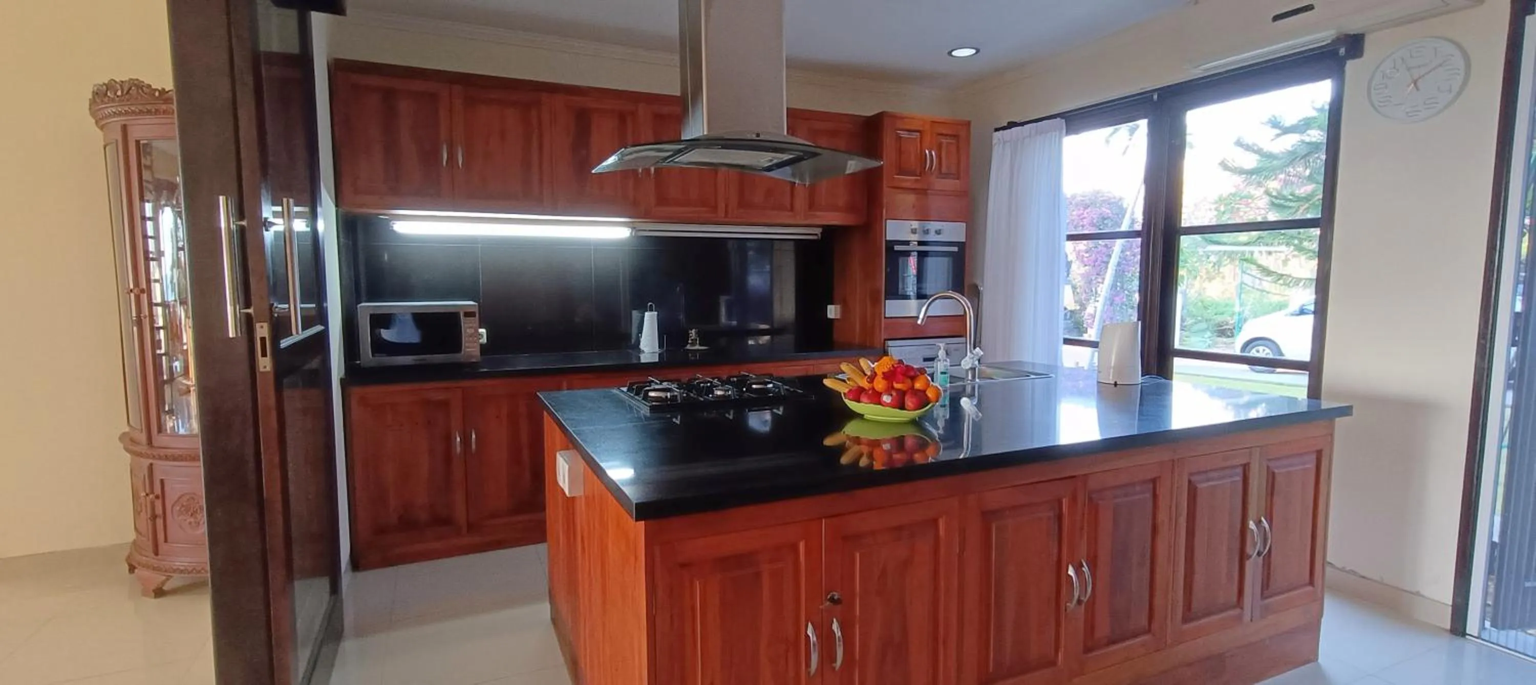 Kitchen or kitchenette in Villa Lilly Sea View Private Pool