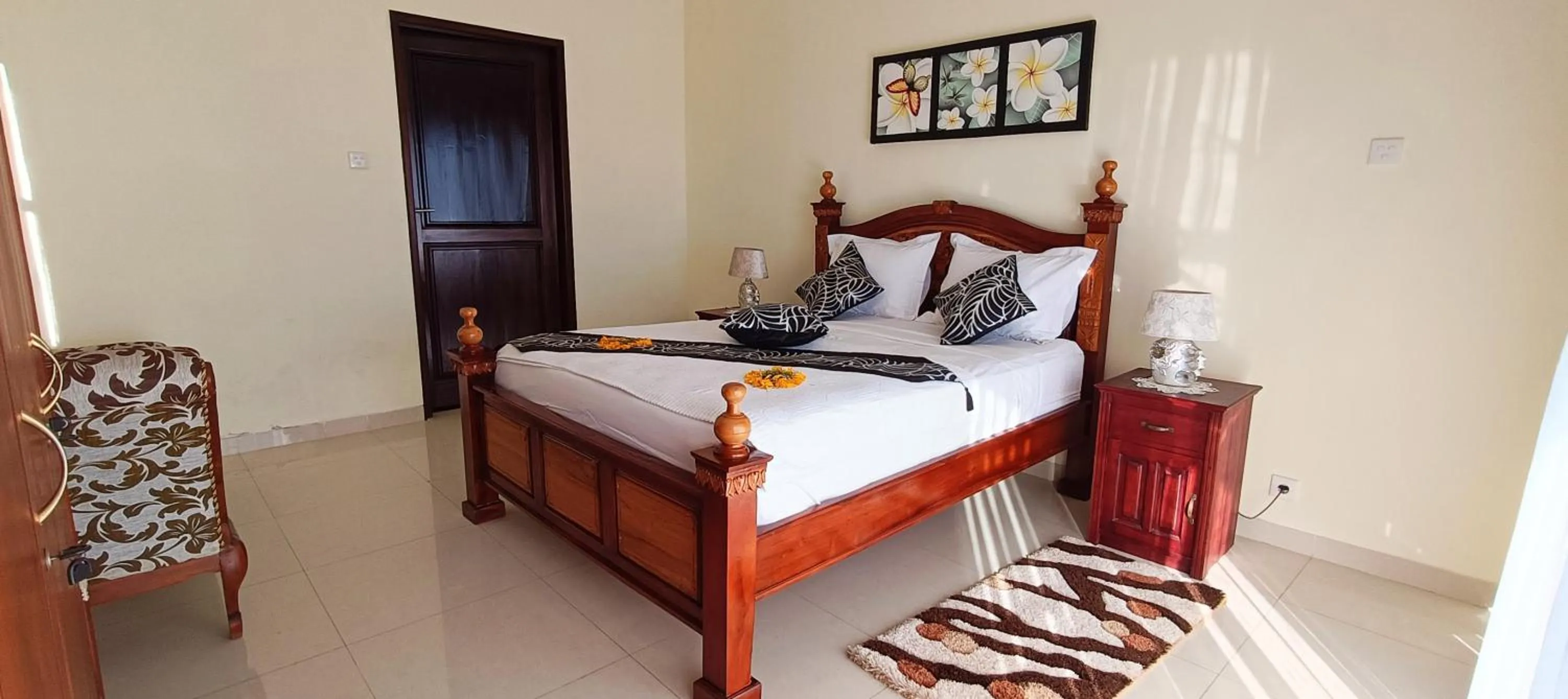 Bedroom, Bed in Villa Lilly Sea View Private Pool