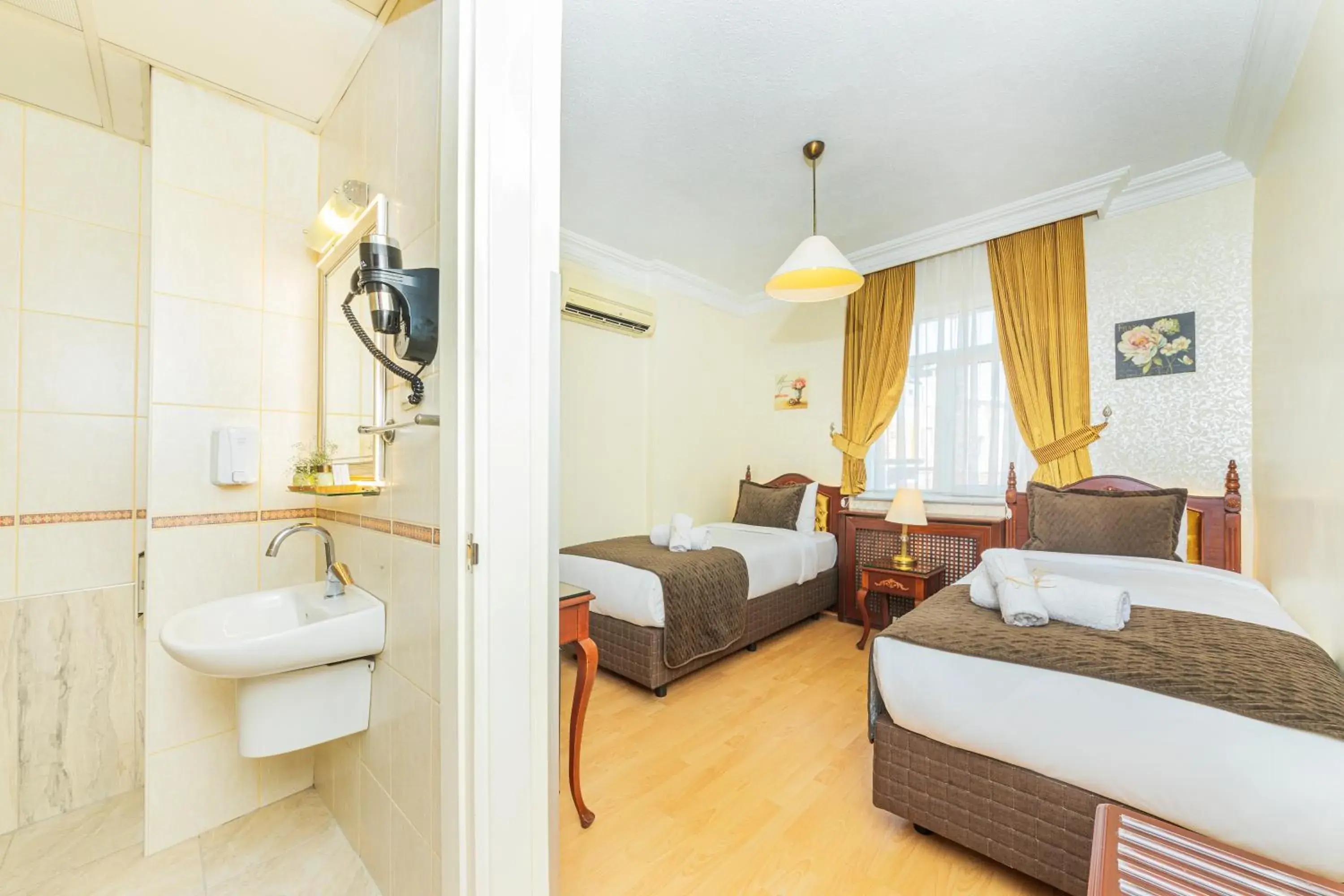 Bed in Hotel Ipek Palas Bed in Hotel Ipek Palas