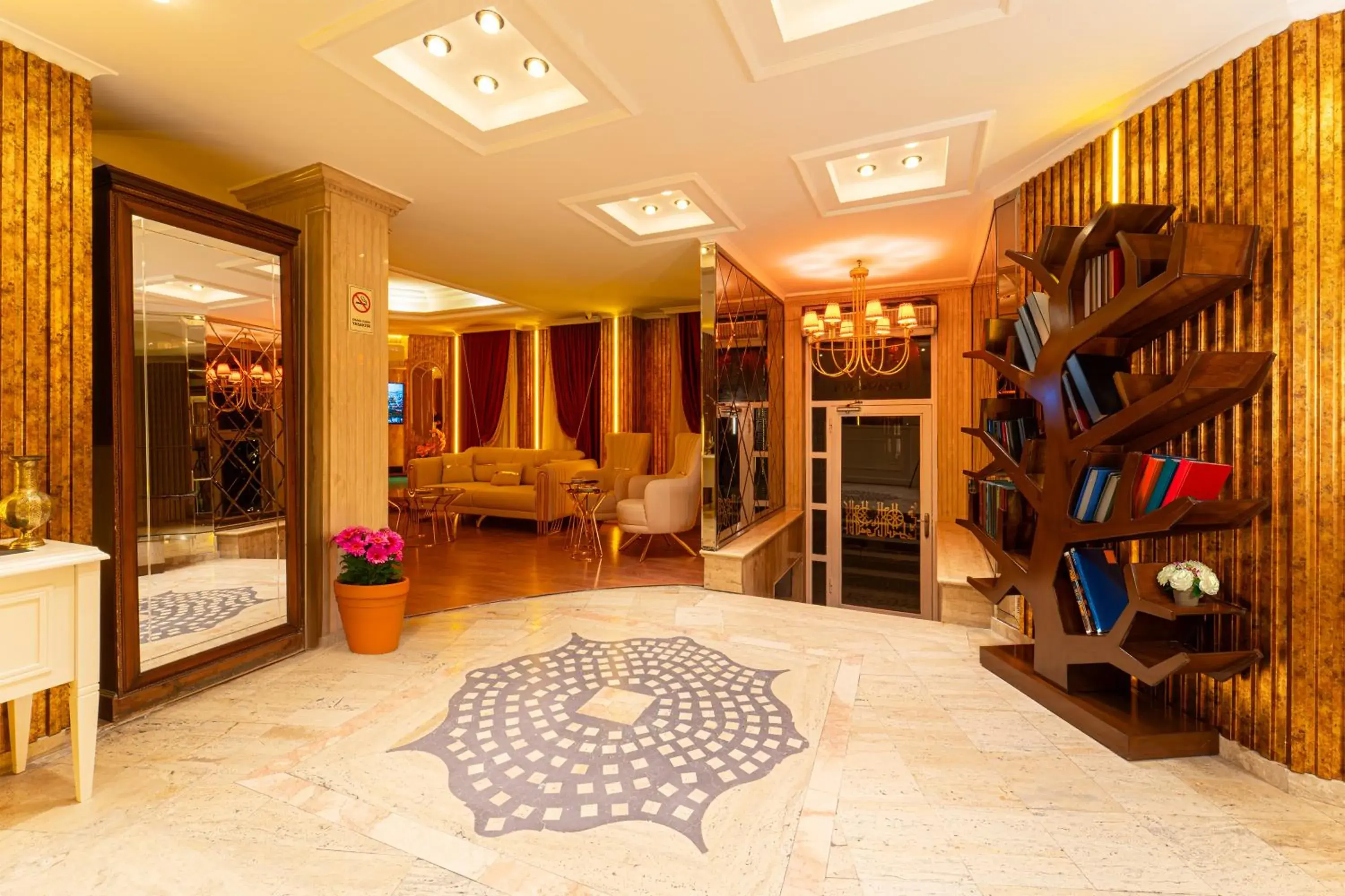 Lobby or reception, Bed in Ayasofya Hotel - Special Class Lobby or reception, Bed in Ayasofya Hotel - Special Class