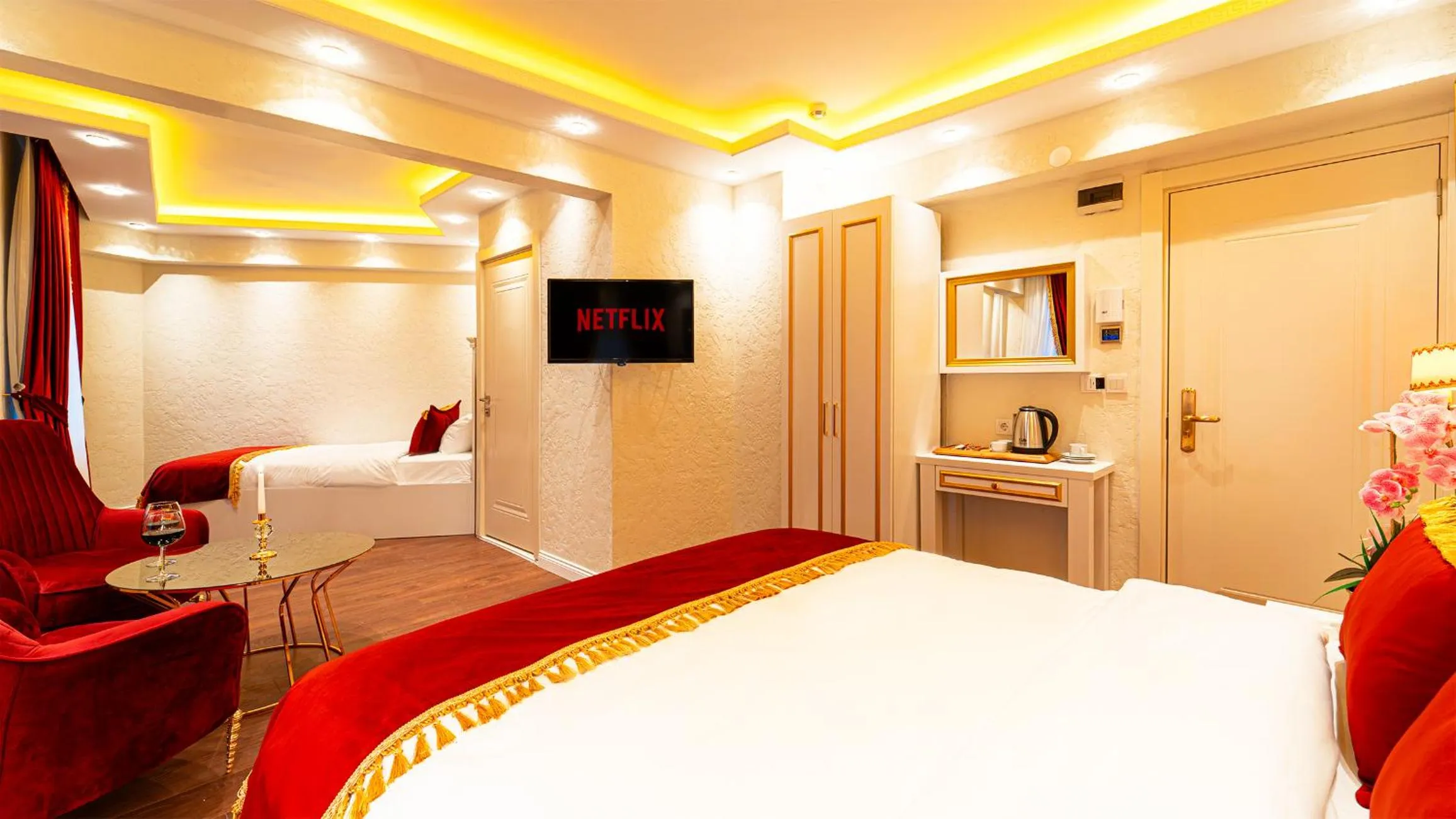 Bedroom, Bed in Ayasofya Hotel - Special Class