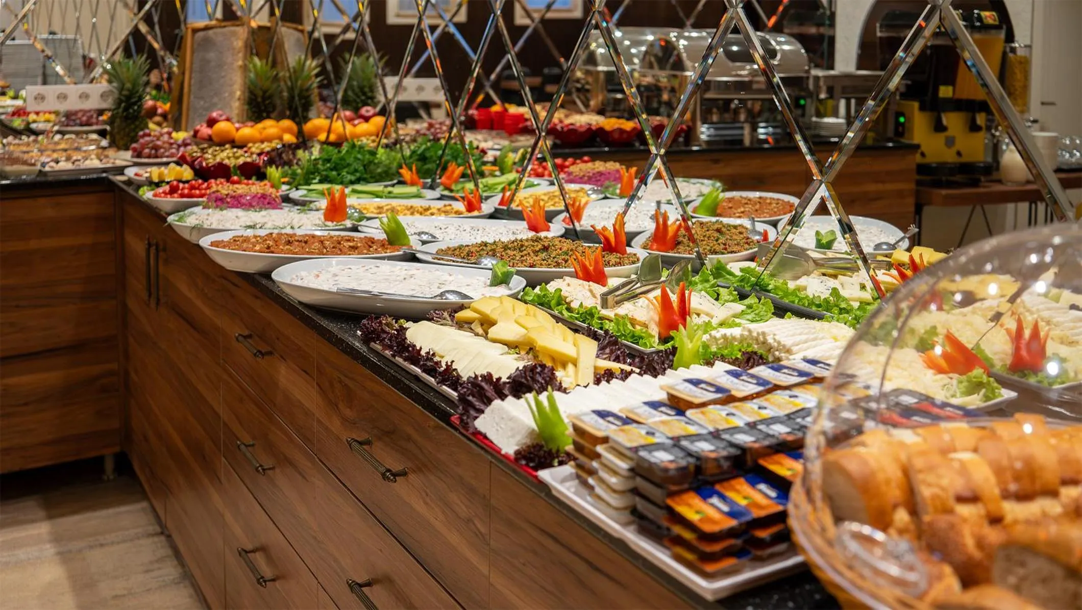 Buffet breakfast in Ayasofya Hotel - Special Class