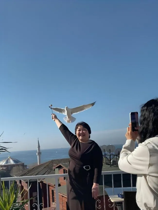 Balcony/Terrace in Ayasofya Hotel - Special Class