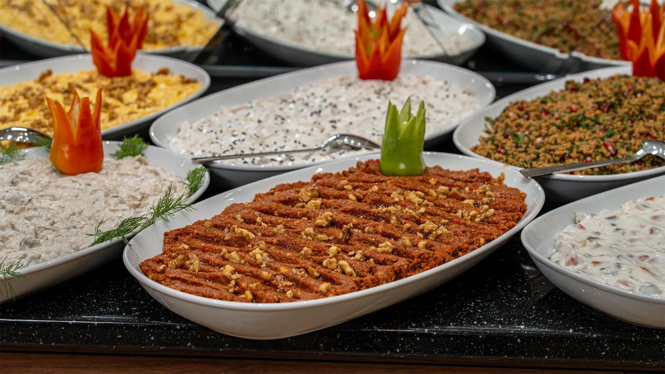 Buffet breakfast in Ayasofya Hotel - Special Class
