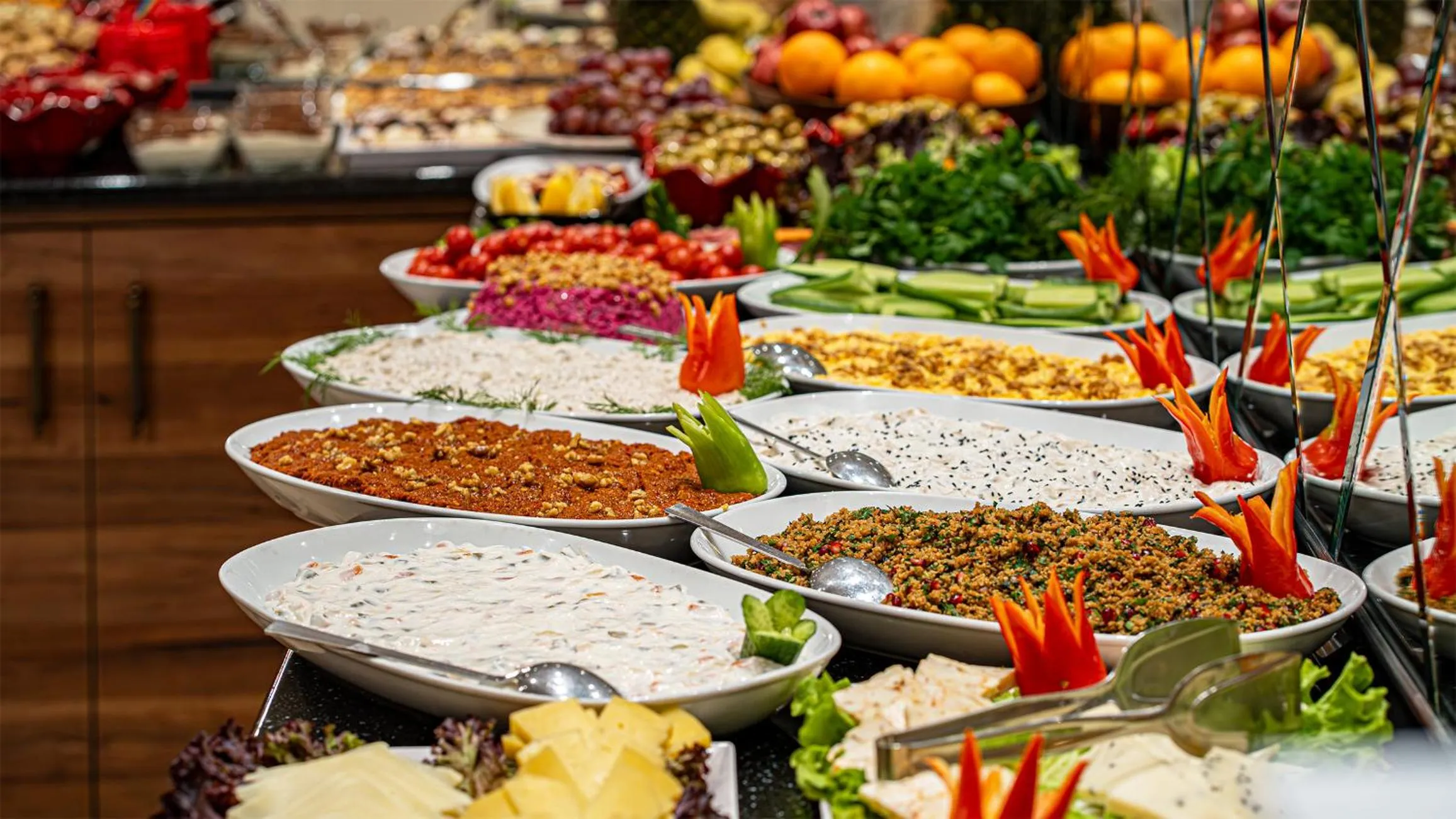 Buffet breakfast in Ayasofya Hotel - Special Class