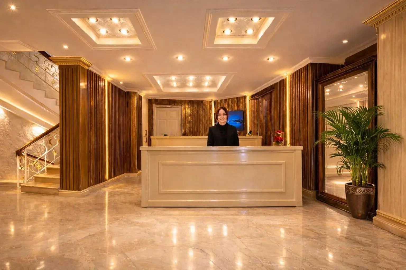 Lobby or reception in Ayasofya Hotel - Special Class Lobby or reception in Ayasofya Hotel - Special Class