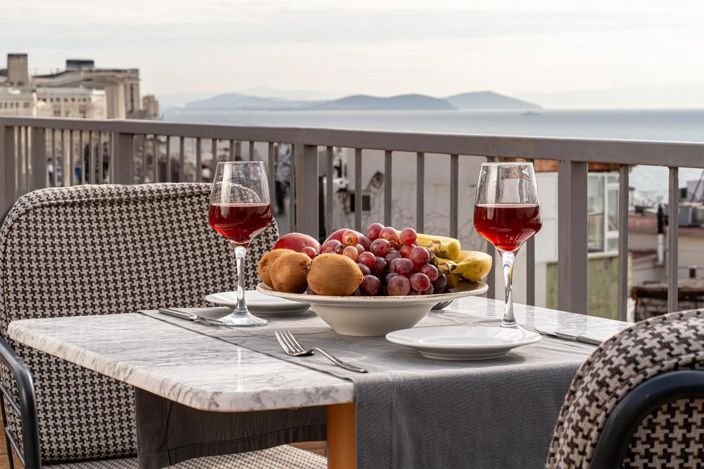 Balcony/Terrace in Ayasofya Hotel - Special Class