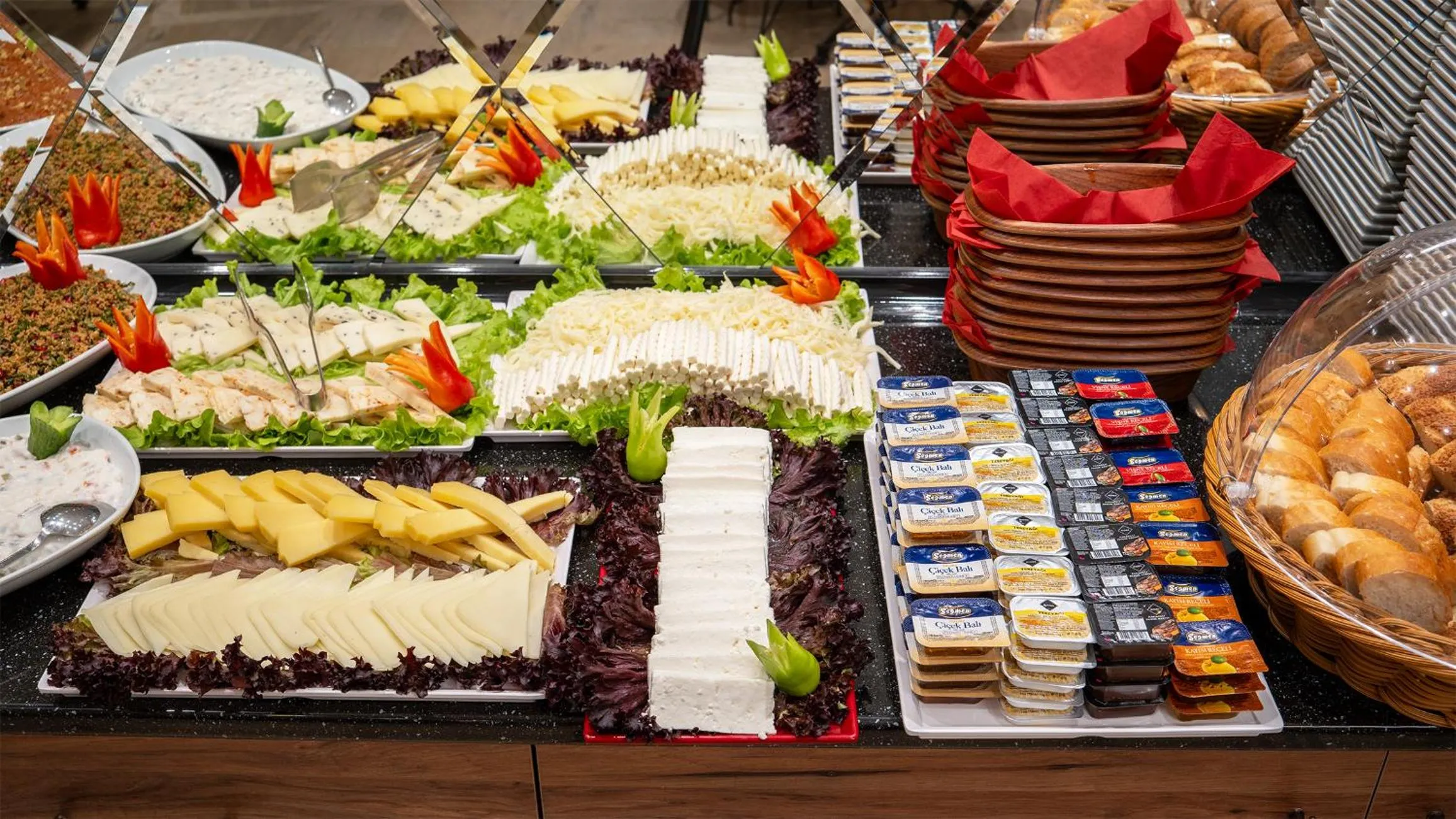 Buffet breakfast in Ayasofya Hotel - Special Class