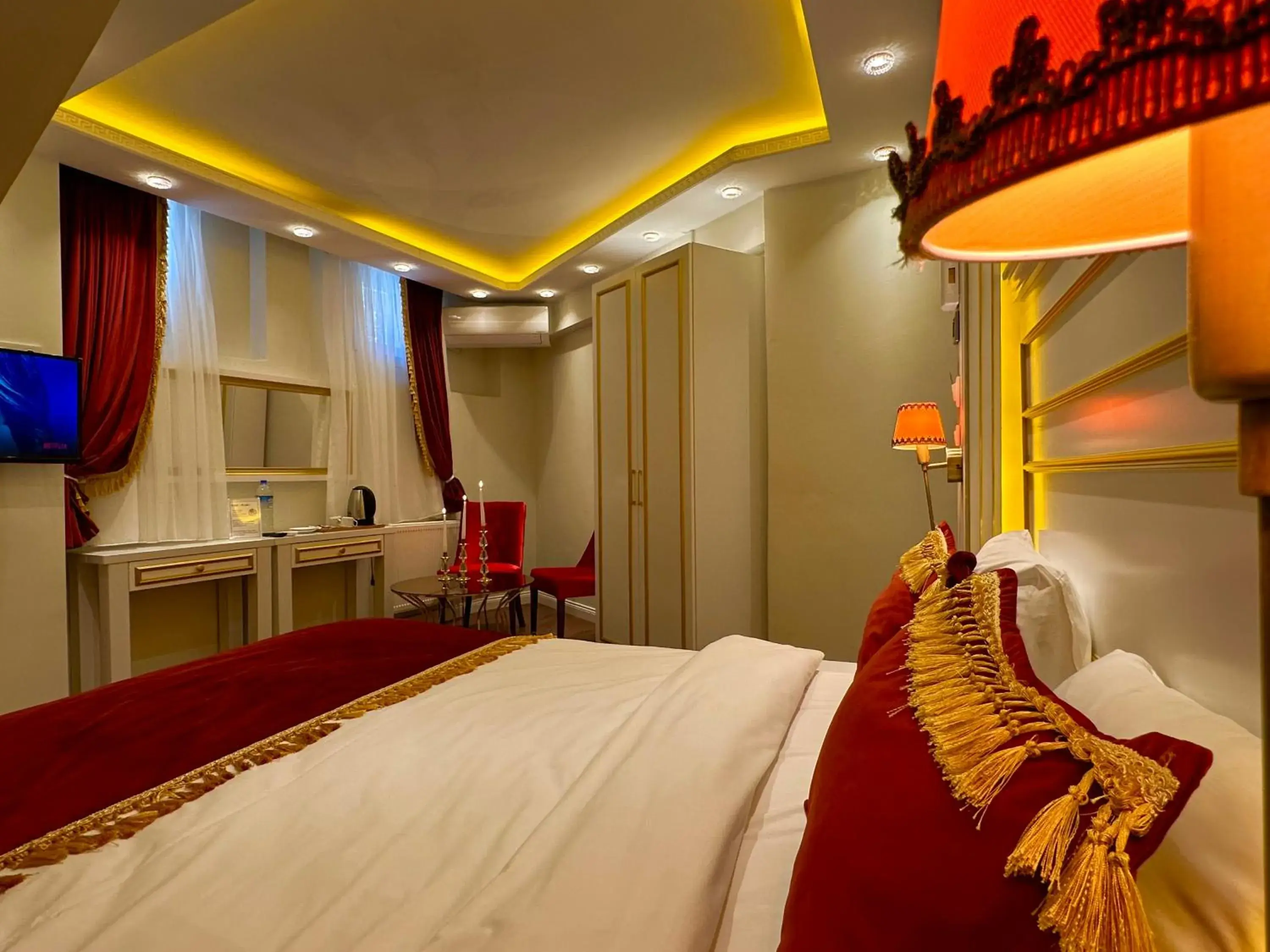 Bedroom, Bed in Ayasofya Hotel - Special Class Bedroom, Bed in Ayasofya Hotel - Special Class