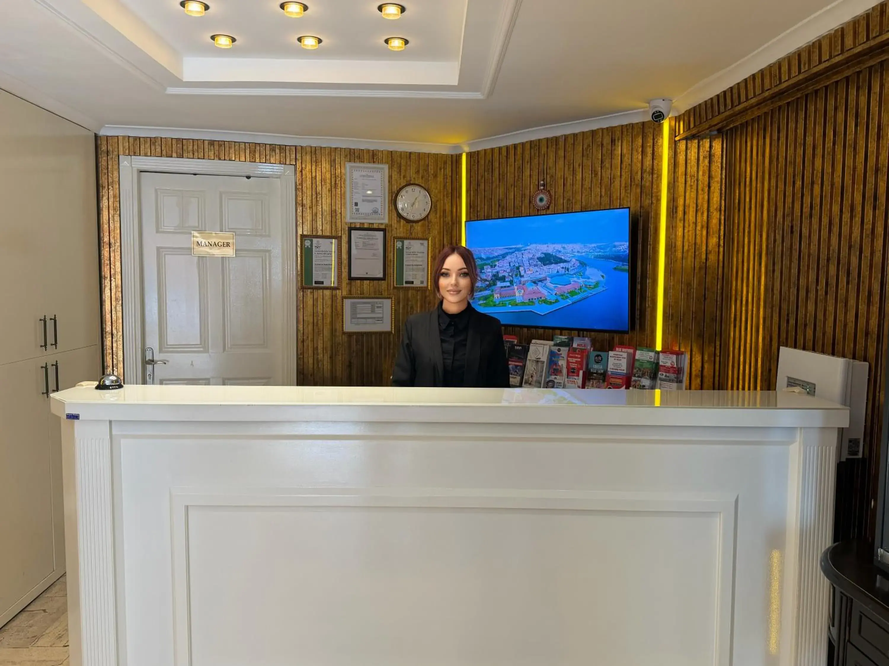 Lobby or reception in Ayasofya Hotel - Special Class Lobby or reception in Ayasofya Hotel - Special Class
