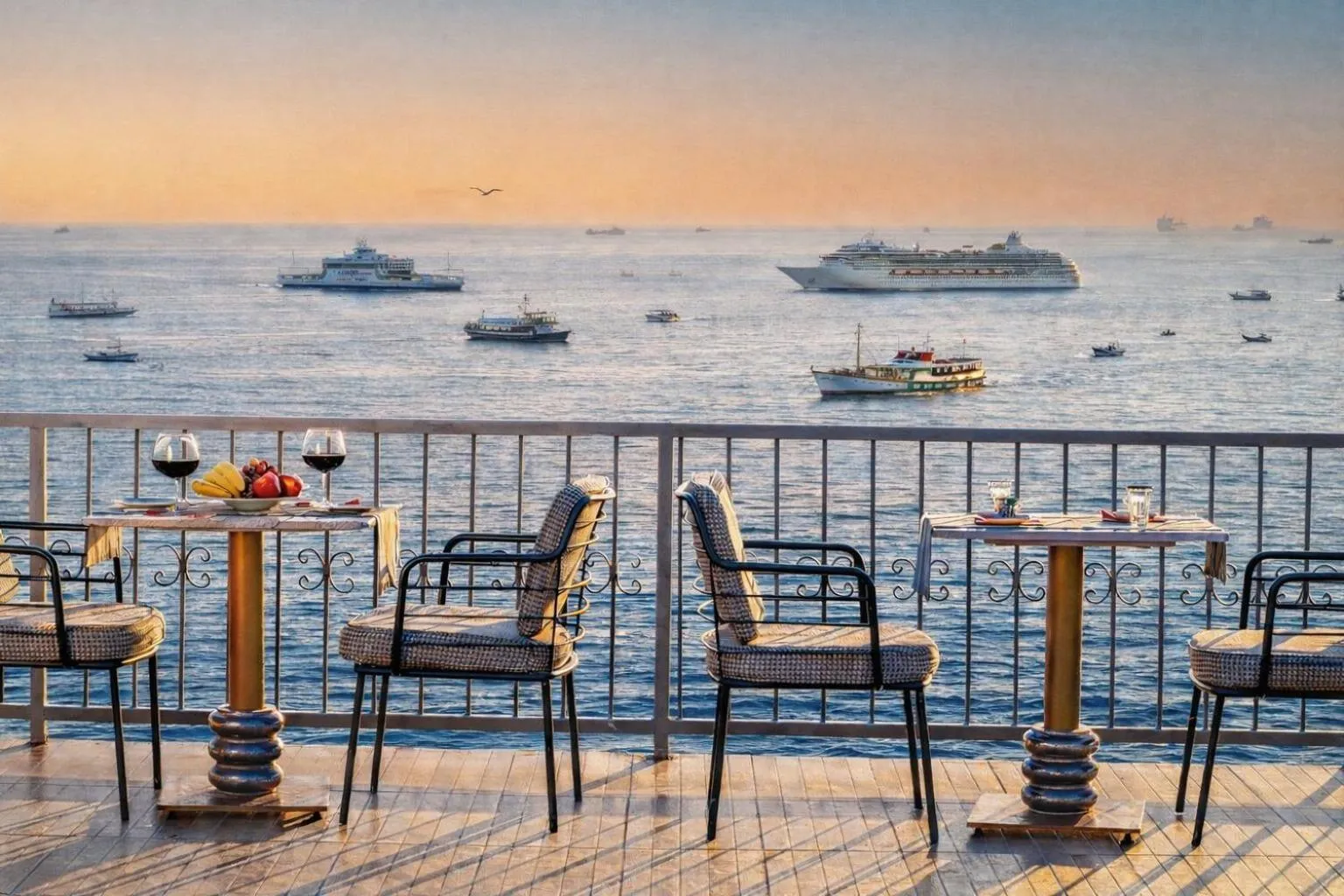 Patio in Ayasofya Hotel - Special Class