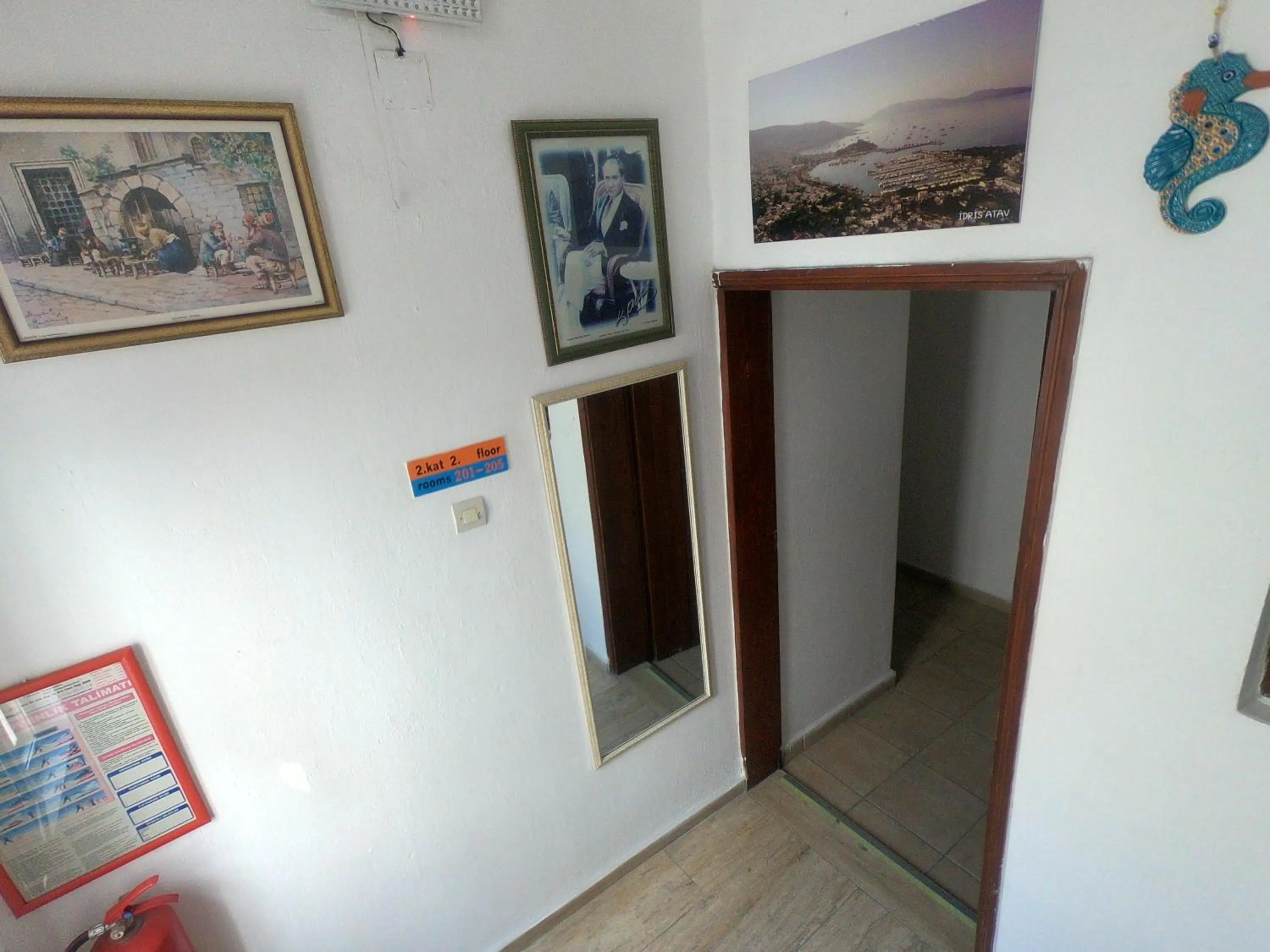 Area and facilities in Merhaba Pansiyon