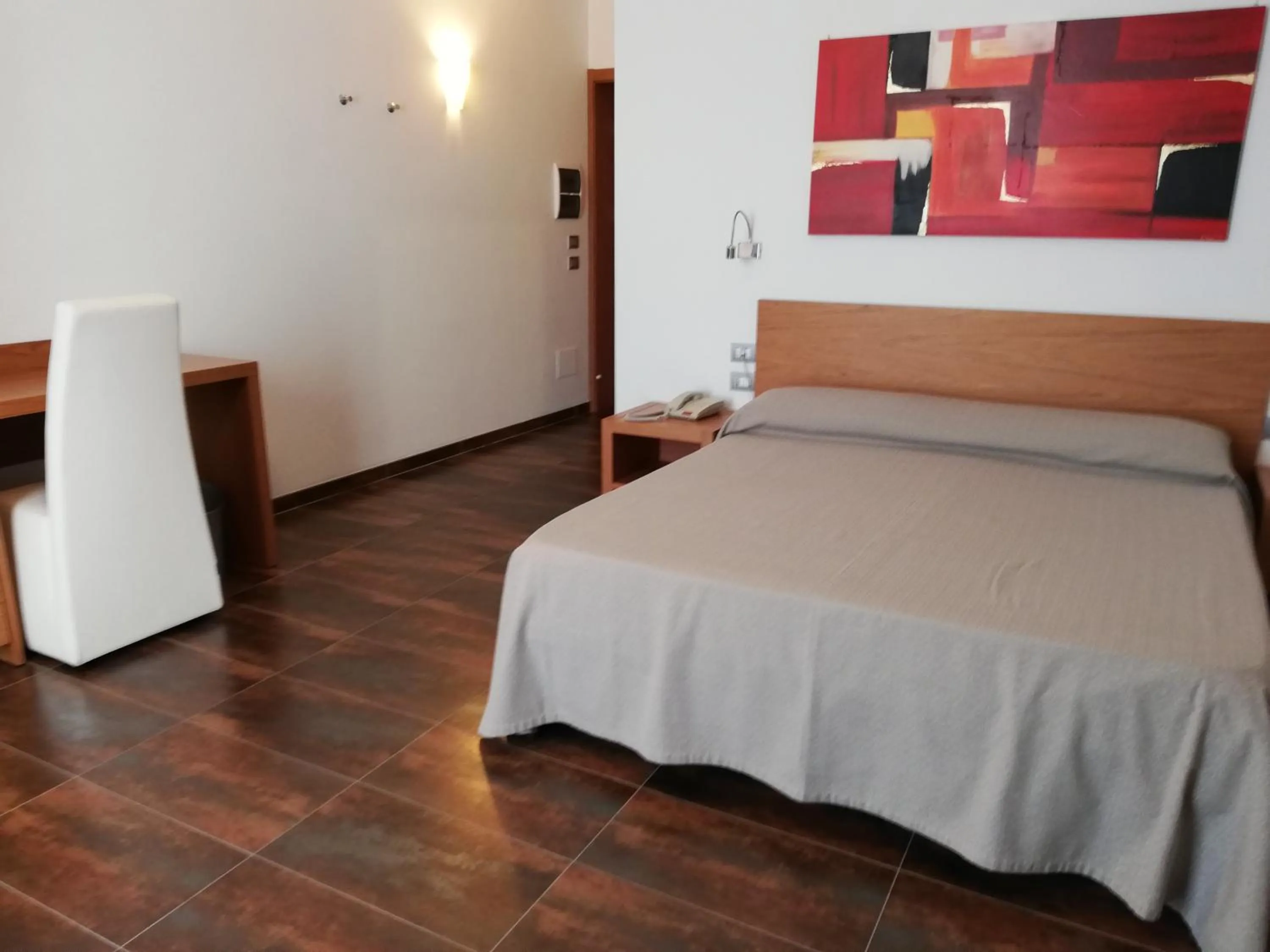 Bed in Hotel Scialì