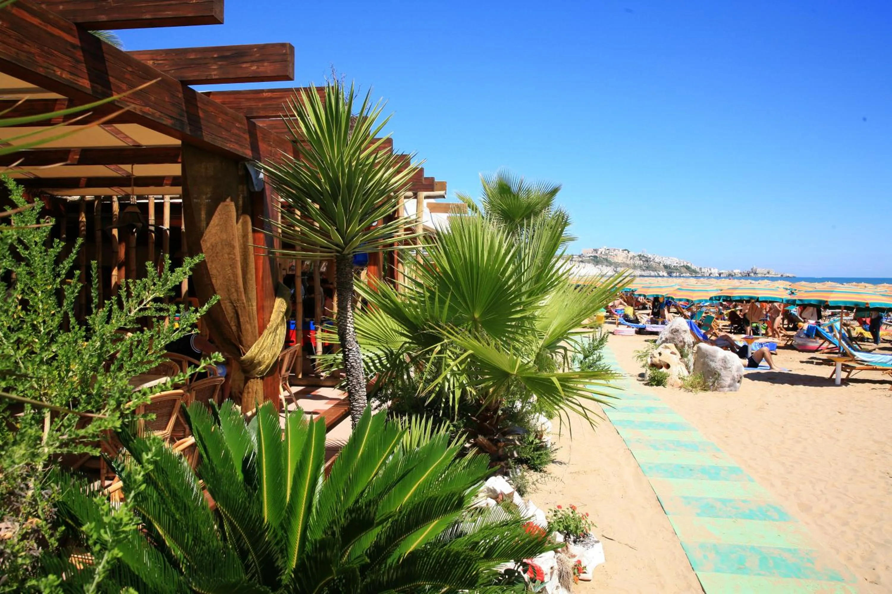 Beach in Hotel Scialì