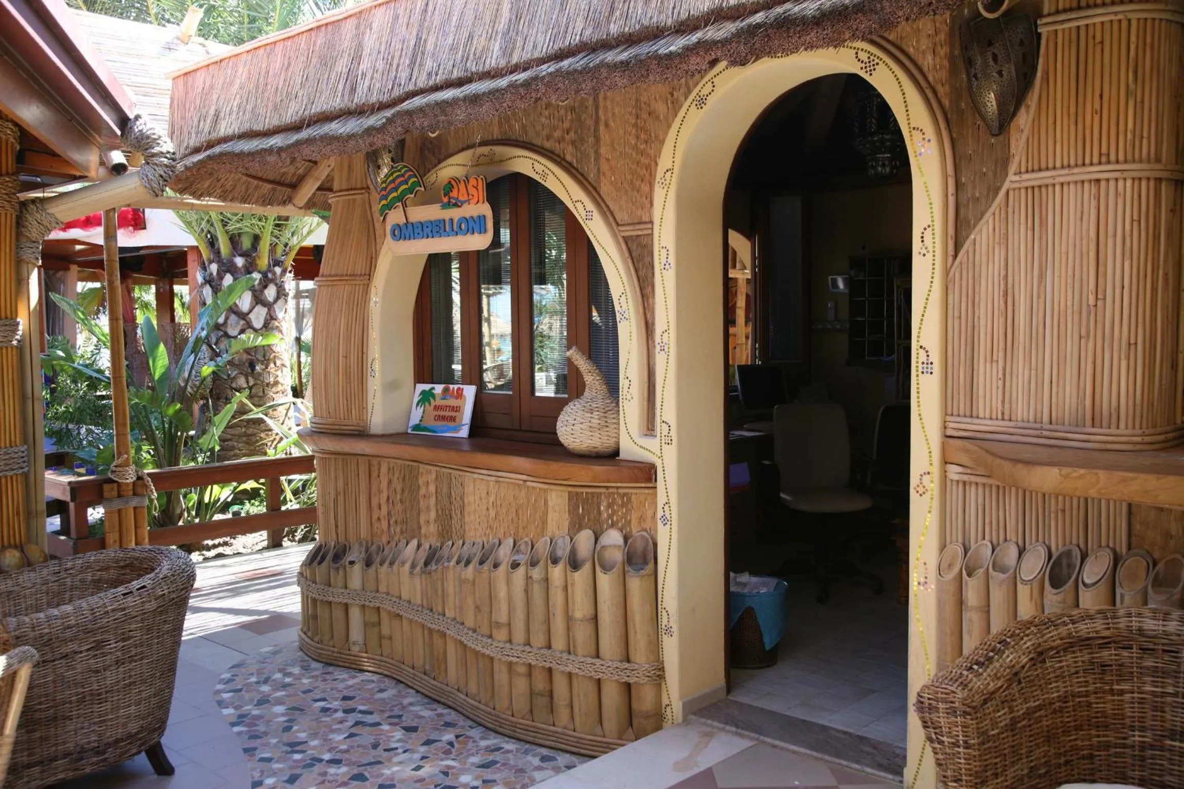 Beach in Hotel Scialì