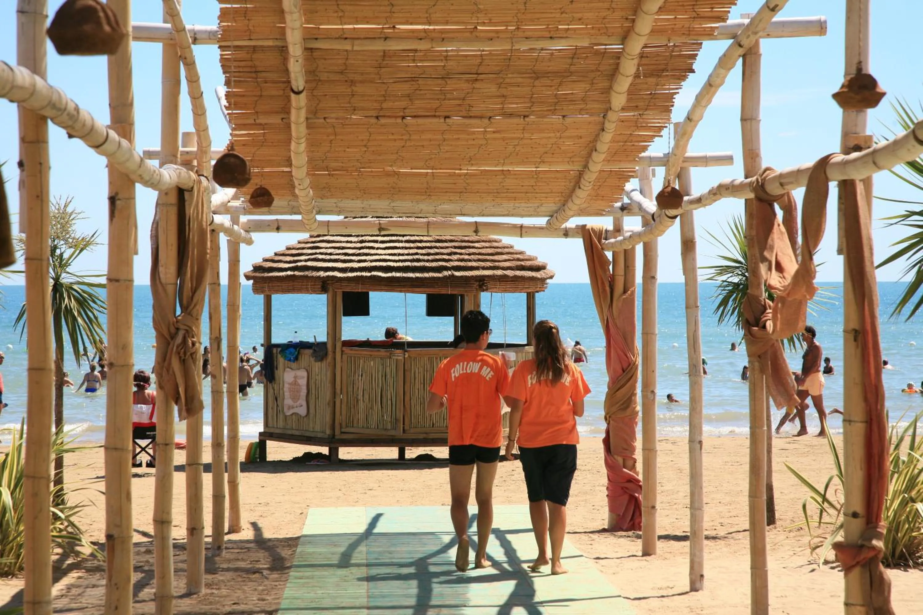 Beach in Hotel Scialì