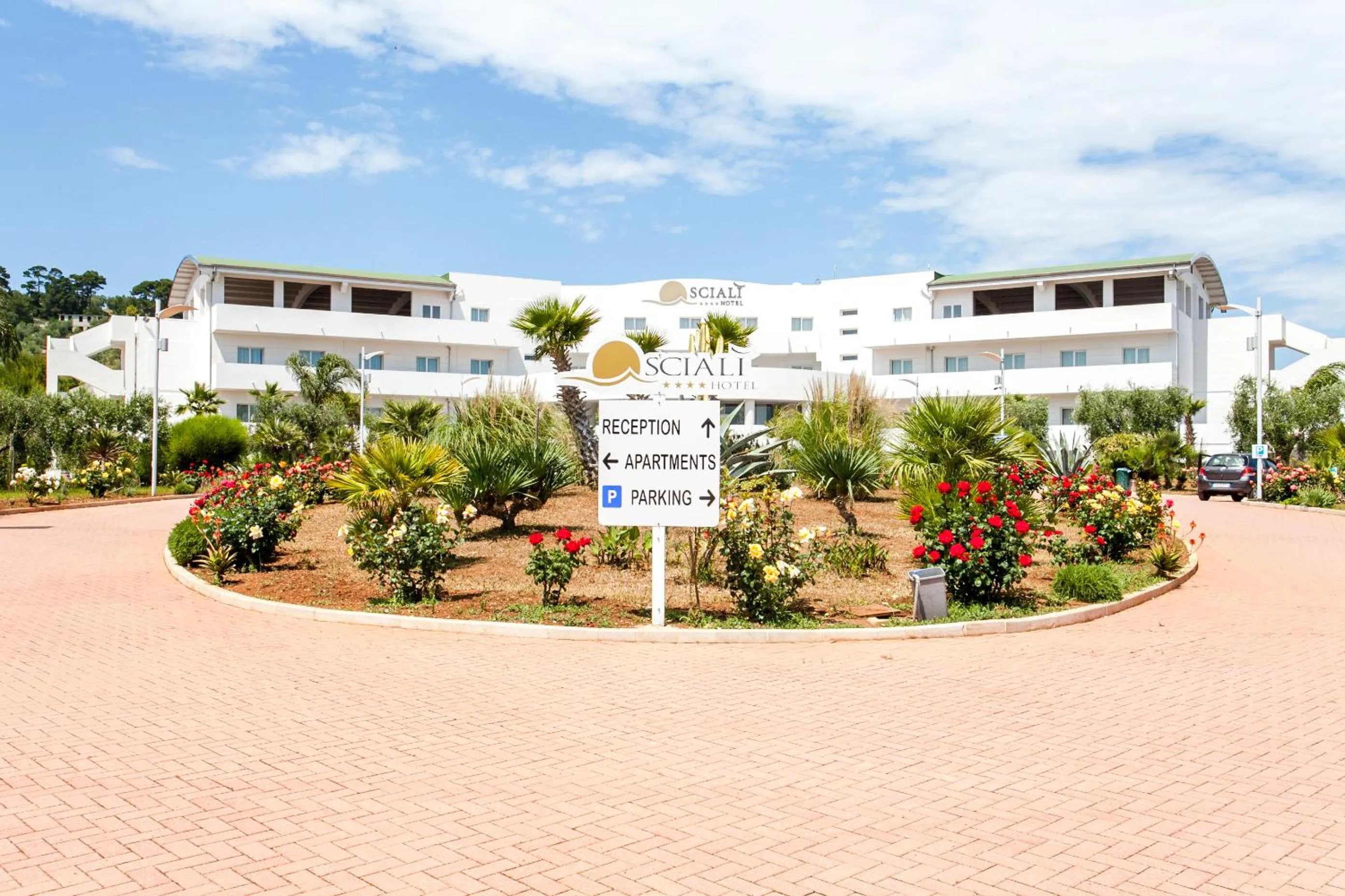 Facade/entrance in Hotel Scialì