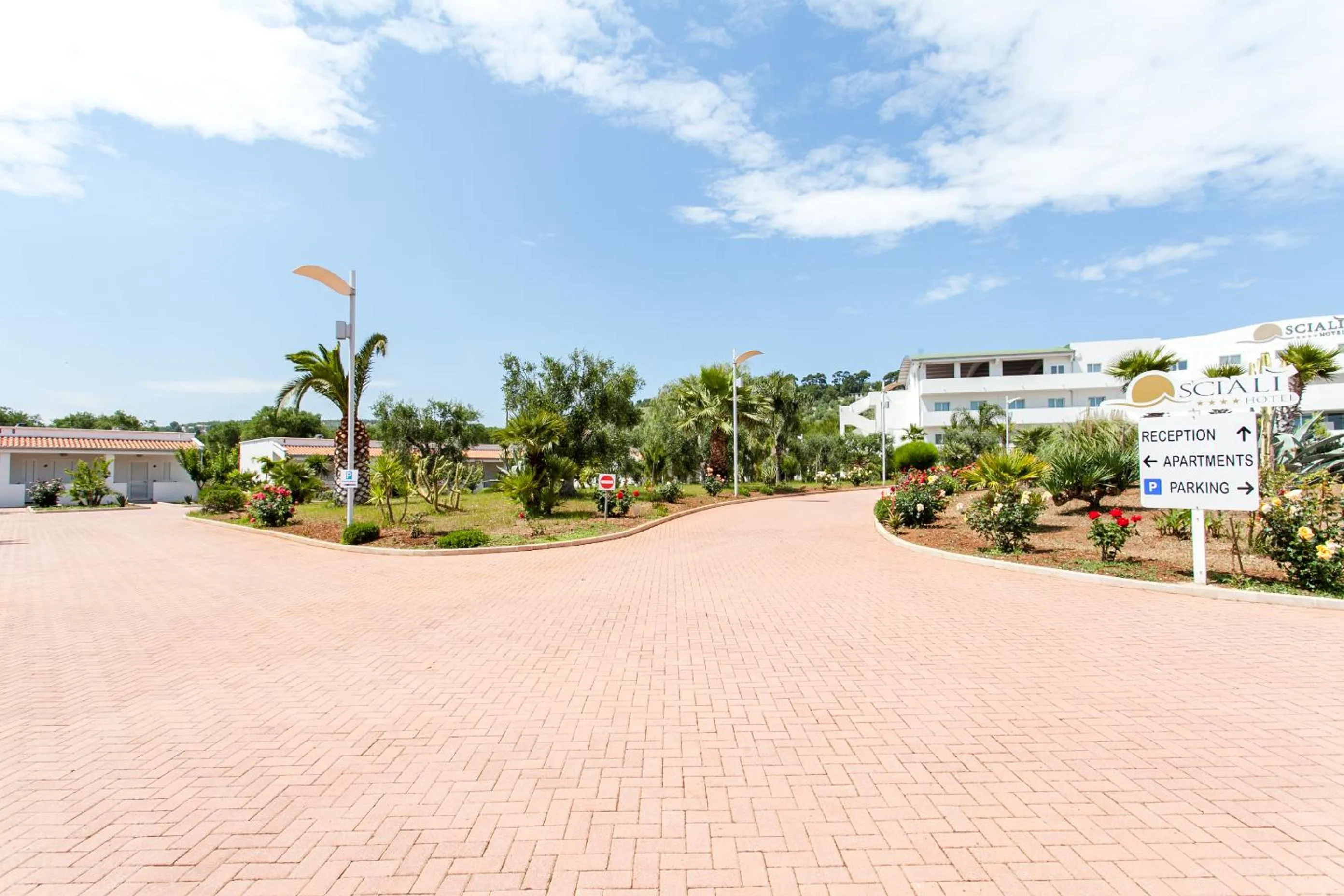 Facade/entrance in Hotel Scialì