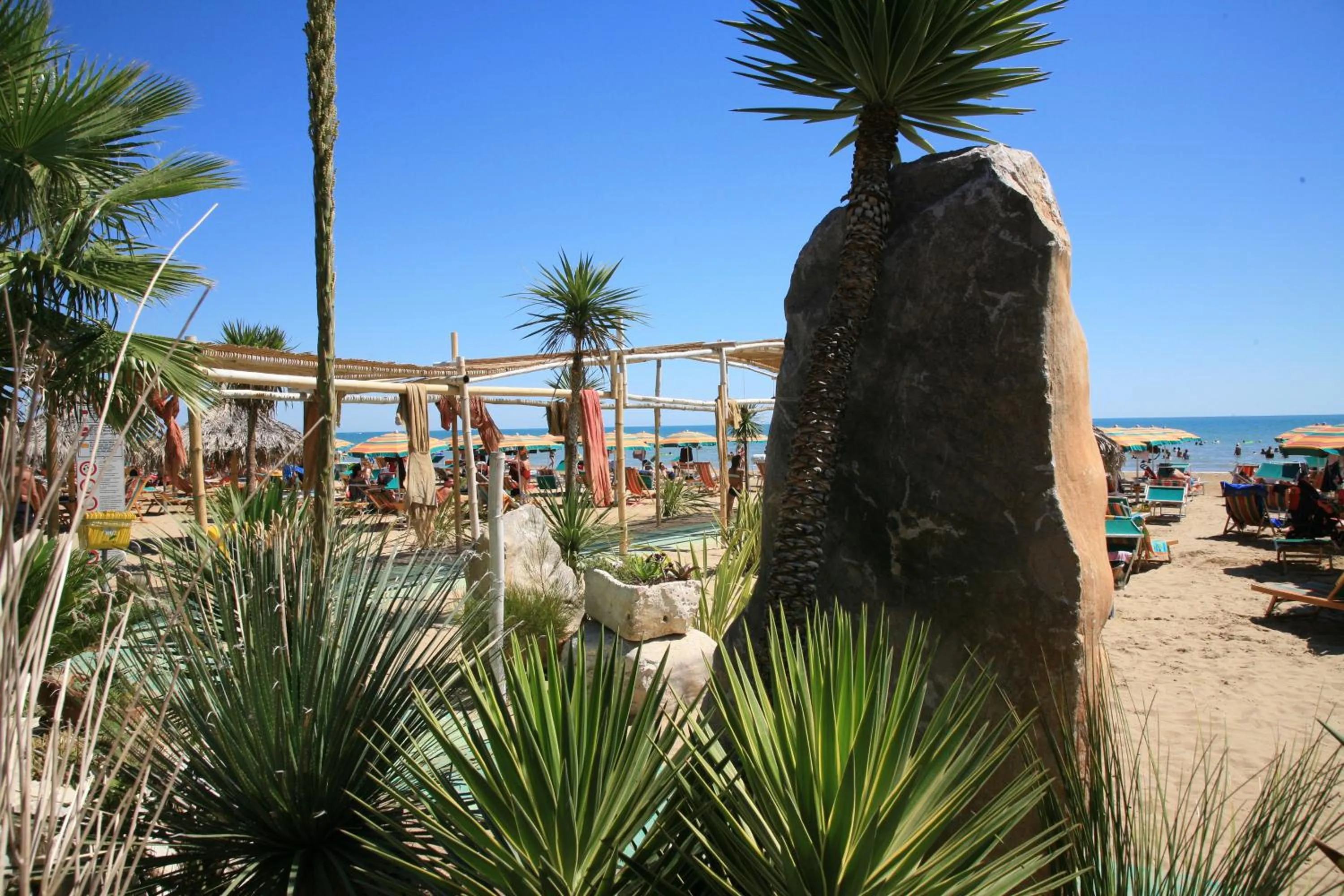Beach in Hotel Scialì