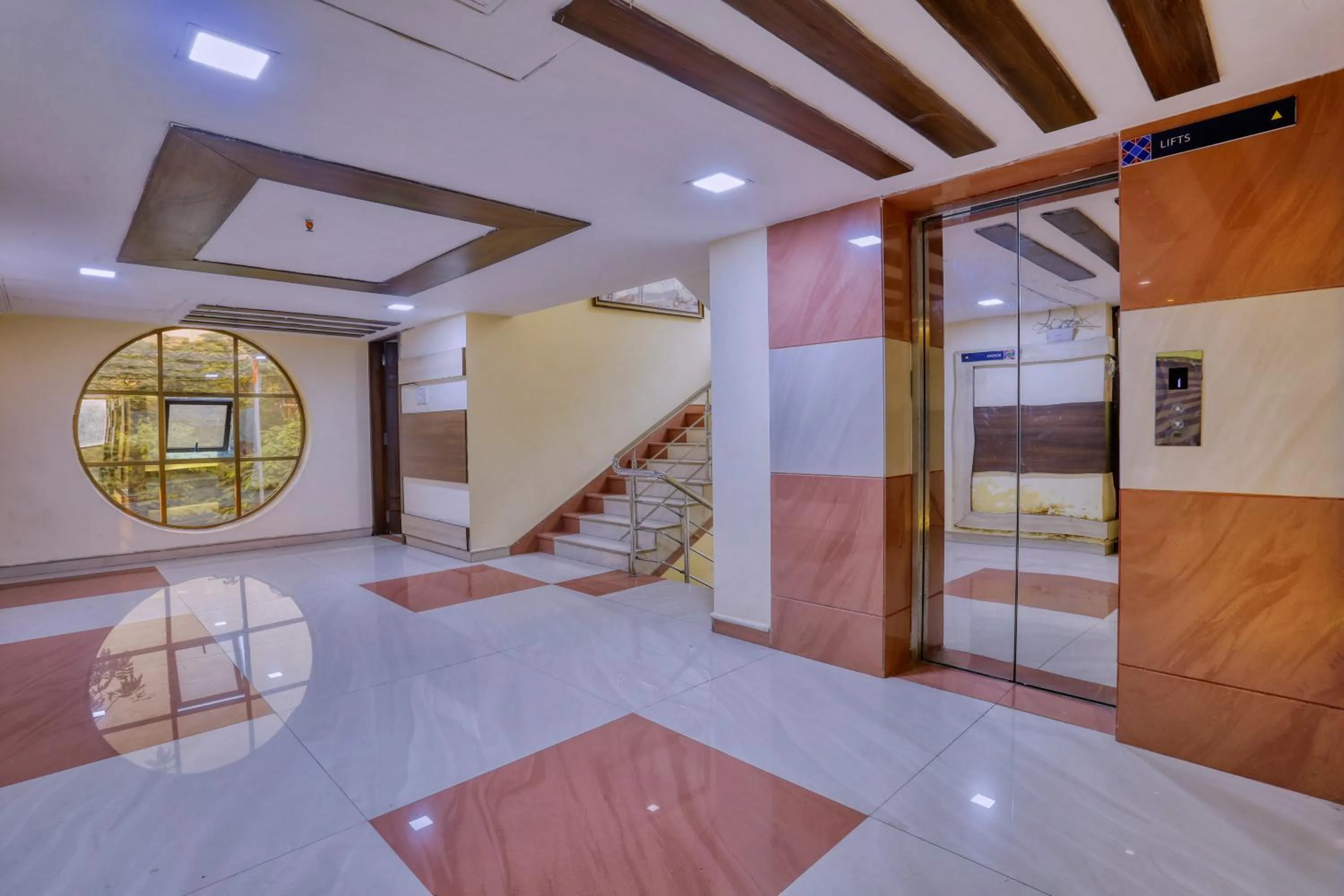 elevator in Hotel Amrit Residency