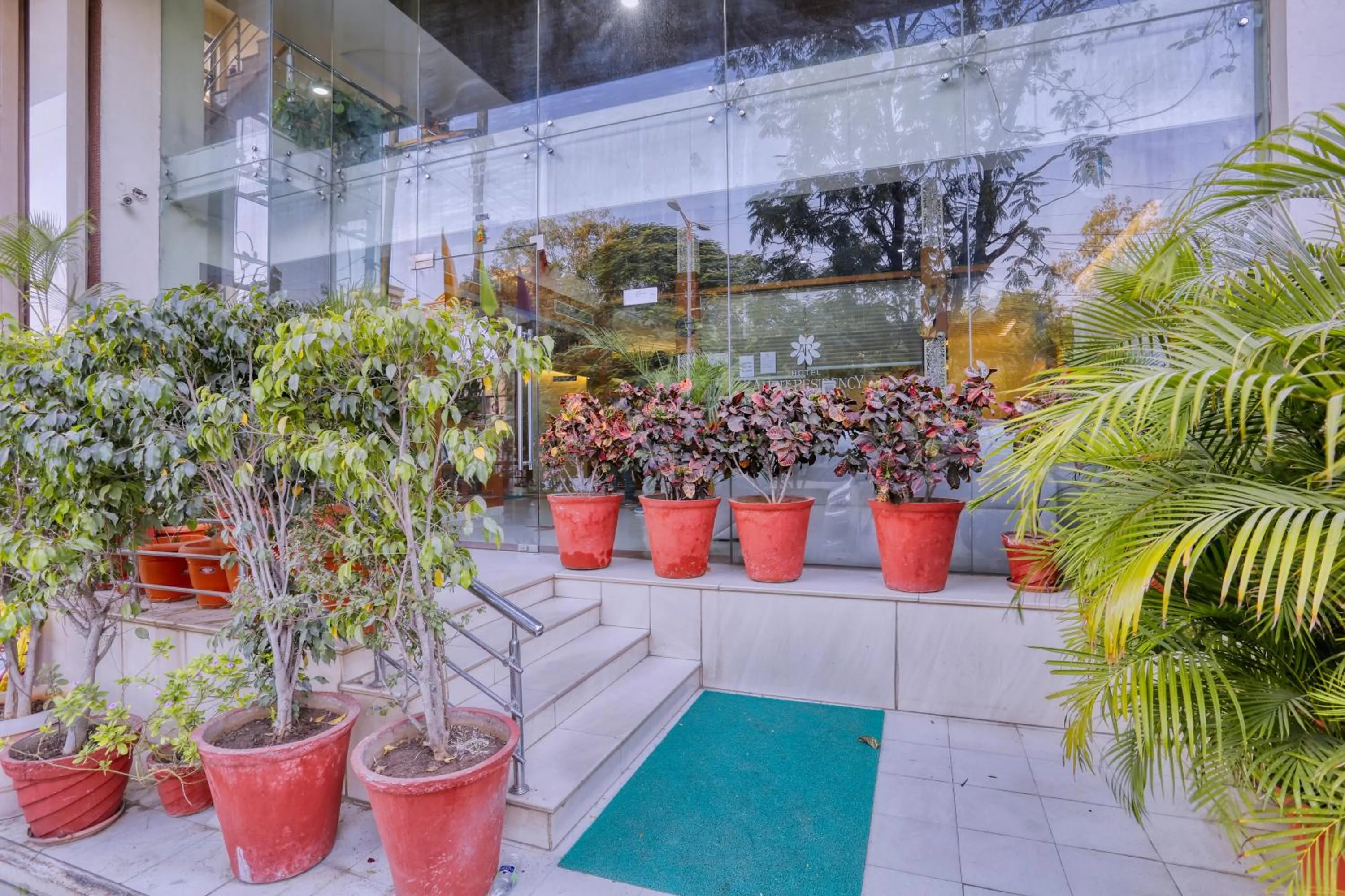 Garden in Hotel Amrit Residency
