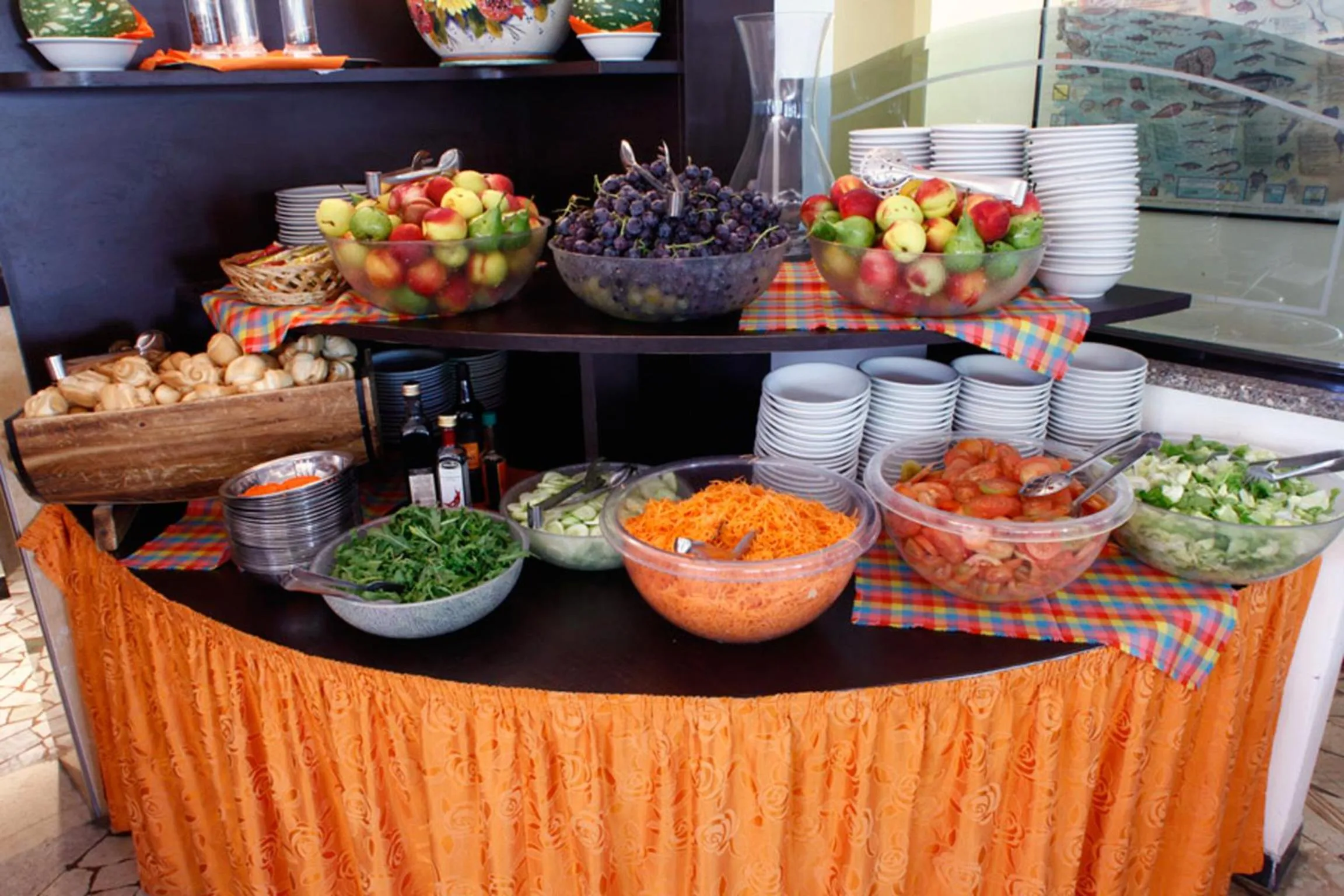 Continental breakfast in Hotel Marebello