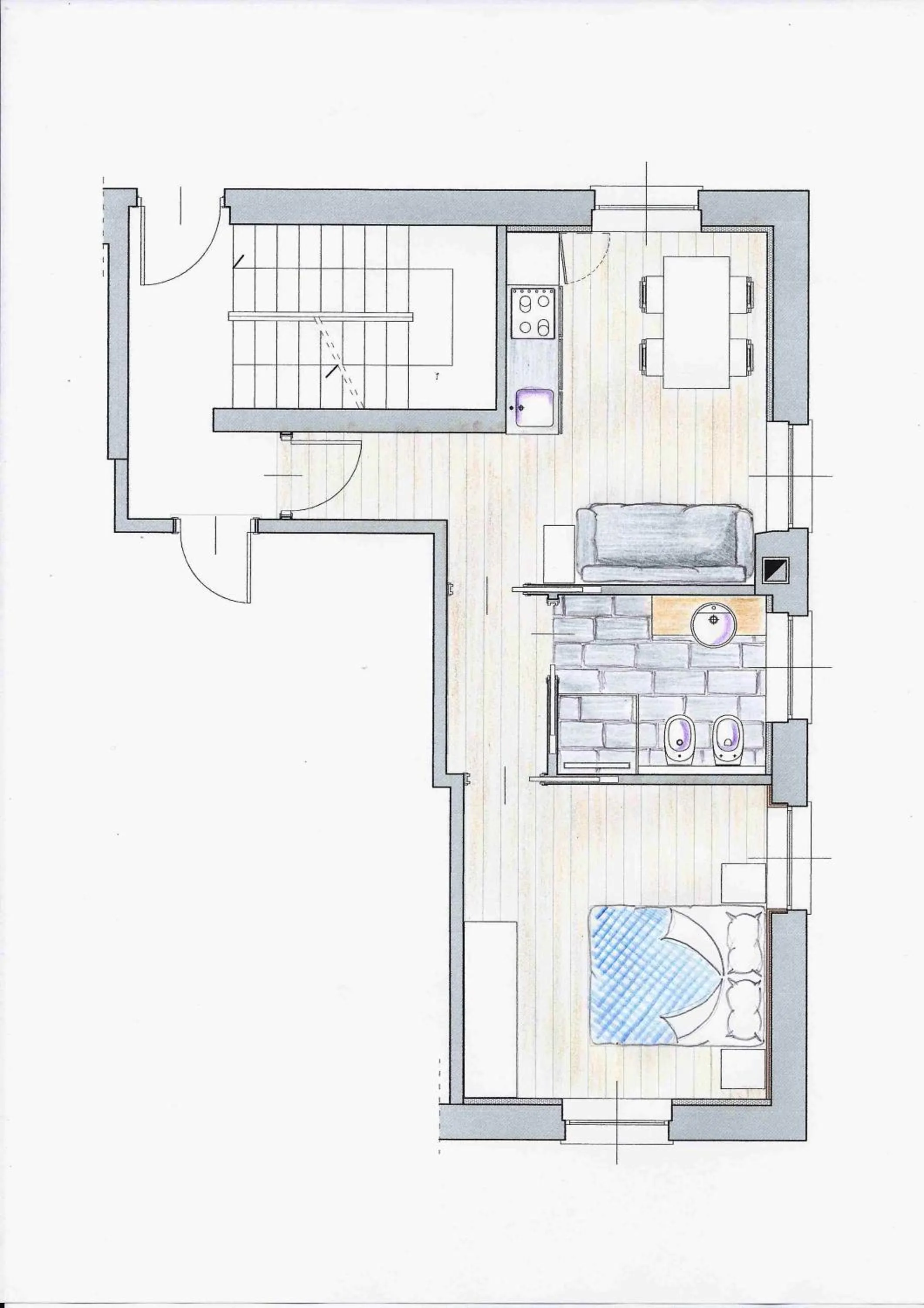 BBQ facilities in La Casa di Armando