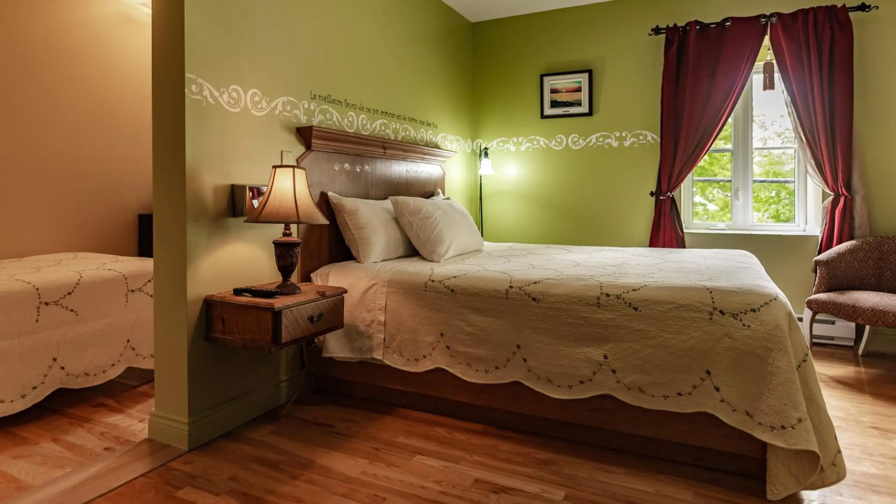 Triple Room in Auberge Akamaraska Triple Room in Auberge Akamaraska