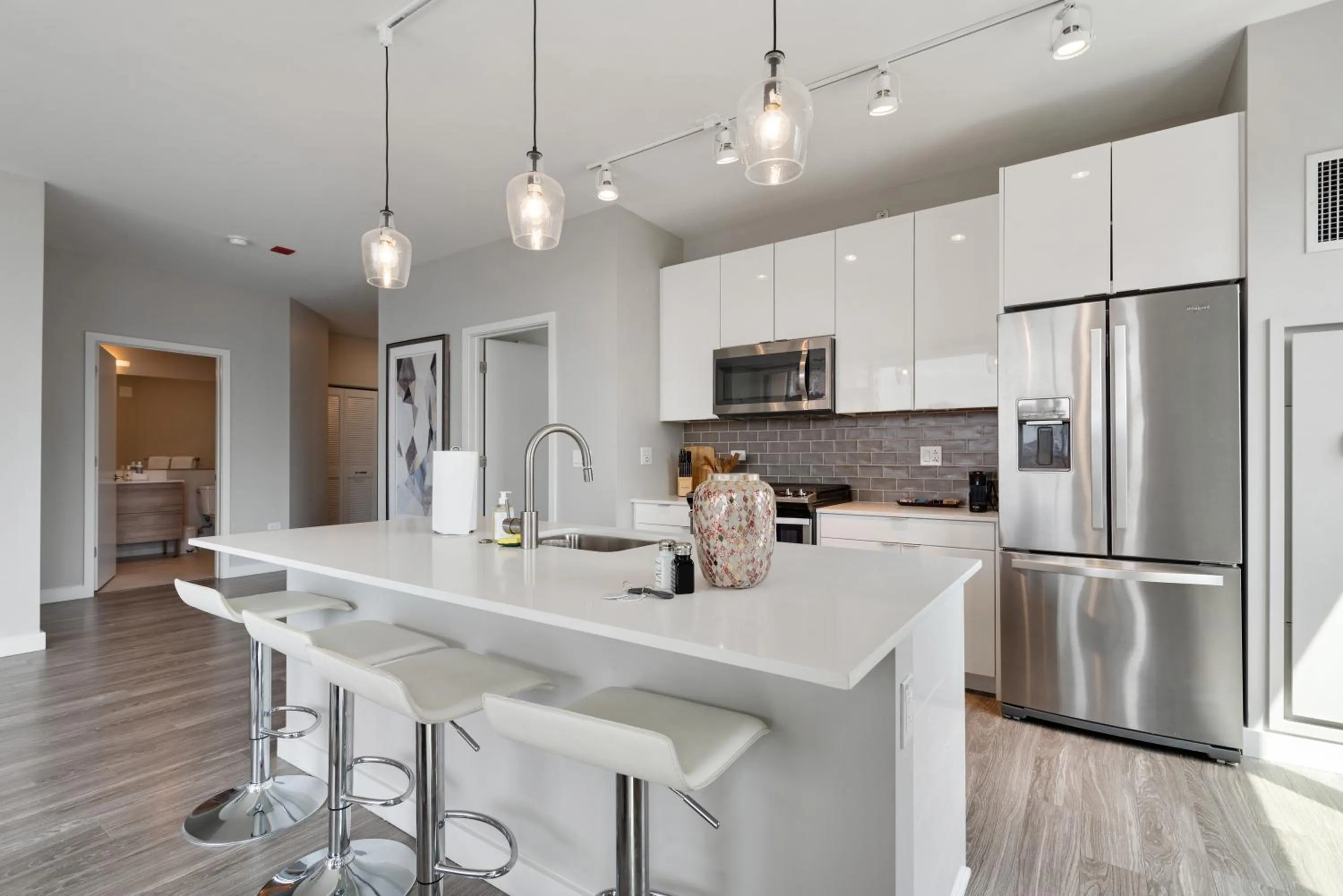 Kitchen or kitchenette in Aurelien Spacious Apartments in the Heart of Gold Coast