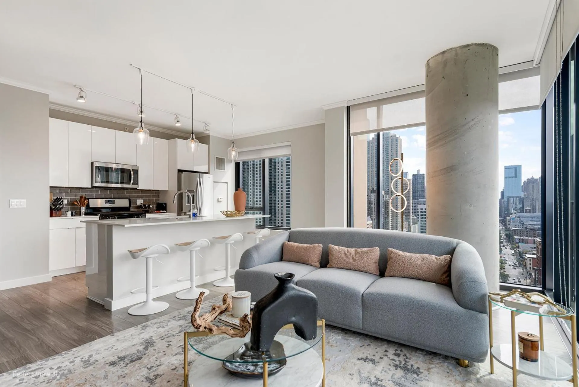 Living room in Aurelien Spacious Apartments in the Heart of Gold Coast