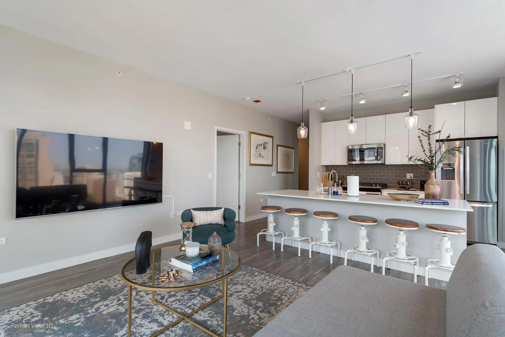 Living room in Aurelien Spacious Apartments in the Heart of Gold Coast