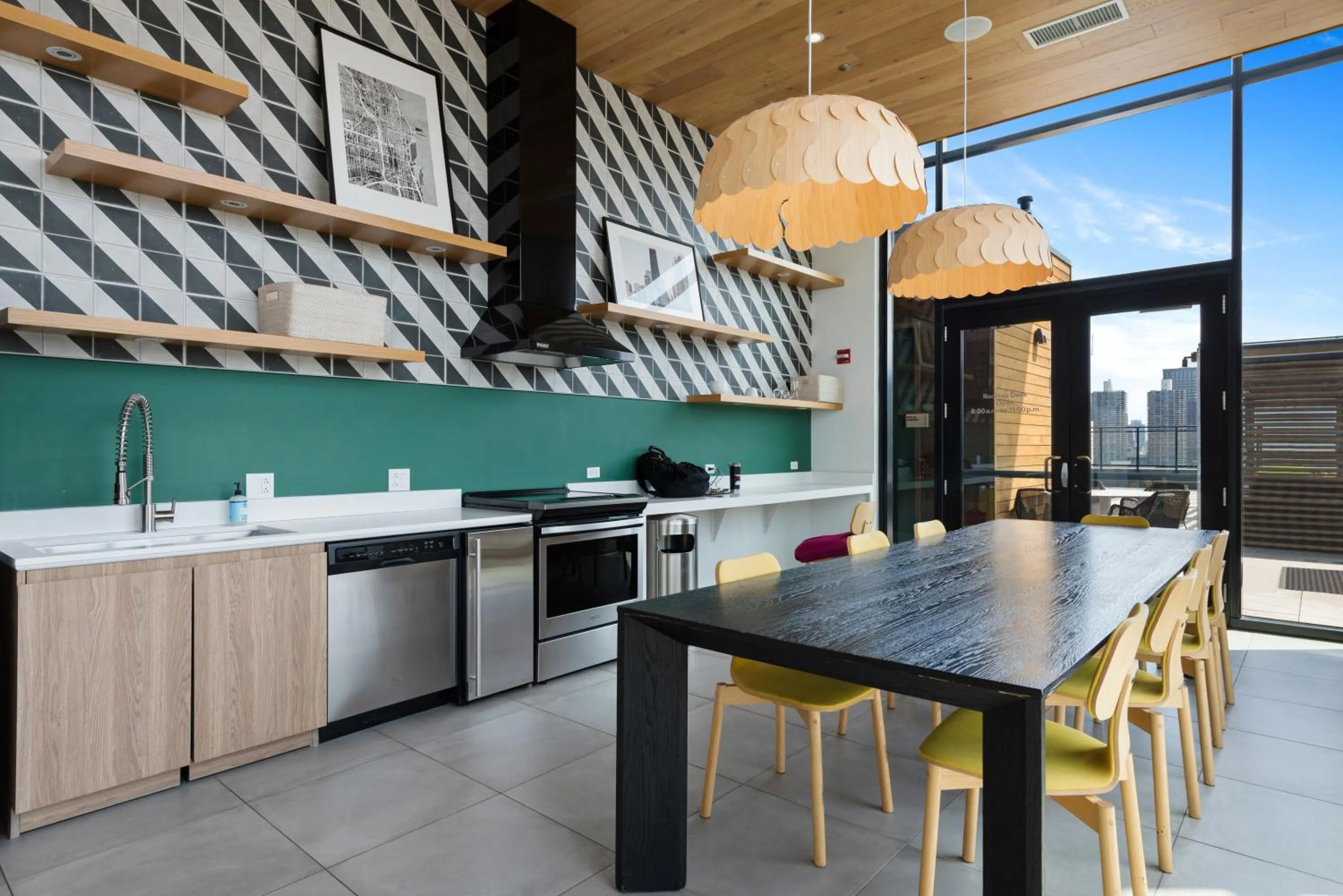 Communal kitchen in Aurelien Spacious Apartments in the Heart of Gold Coast