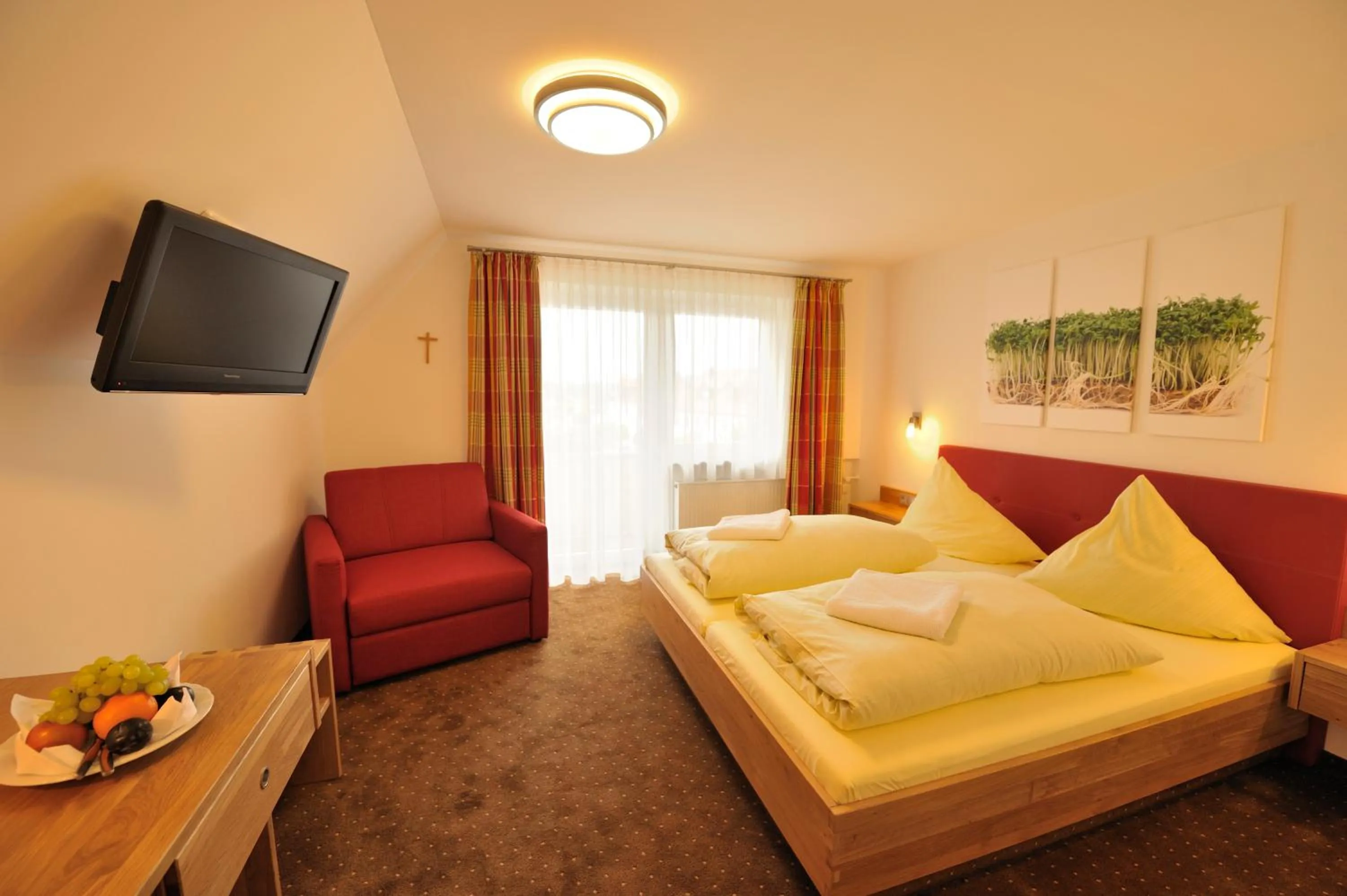 Bed in Gasthof Adler