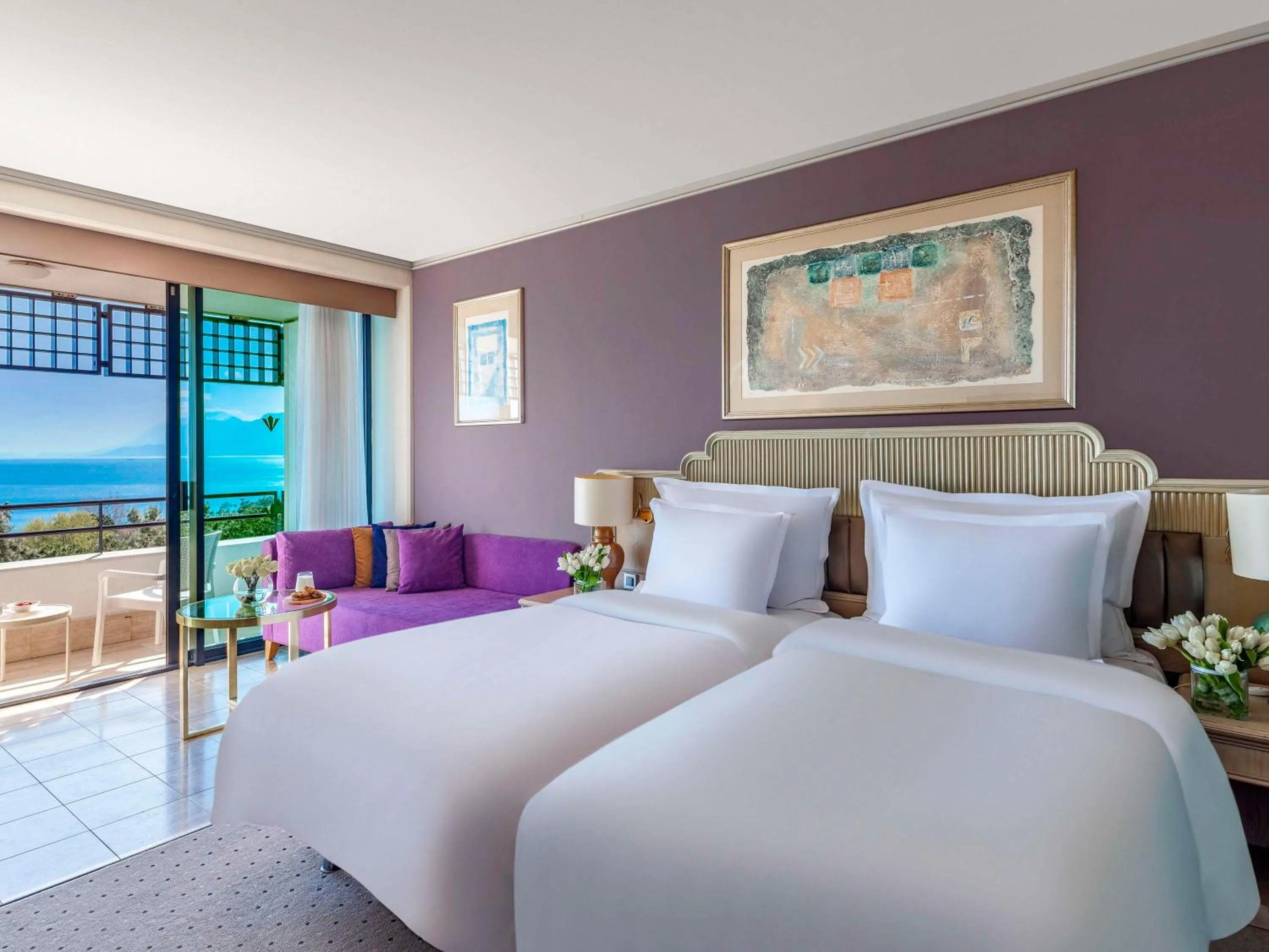 Bedroom, Bed in Rixos Downtown Antalya - The Land Of Legends Access
