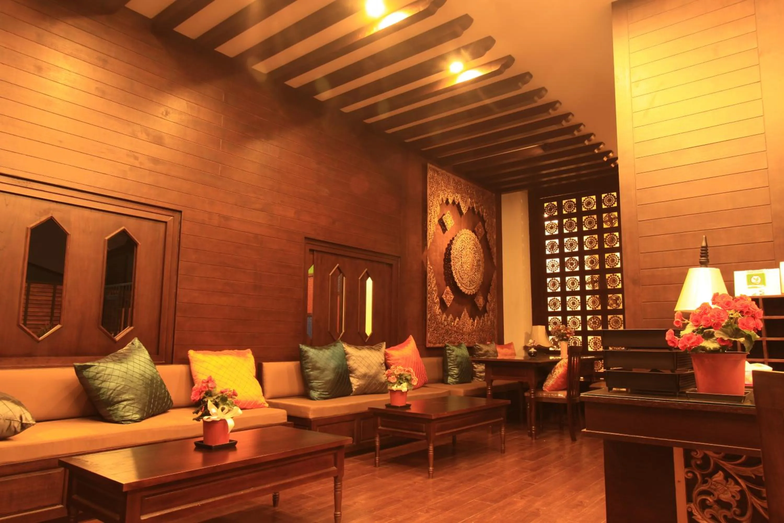 Lobby or reception in Baan Ratchiangsaen