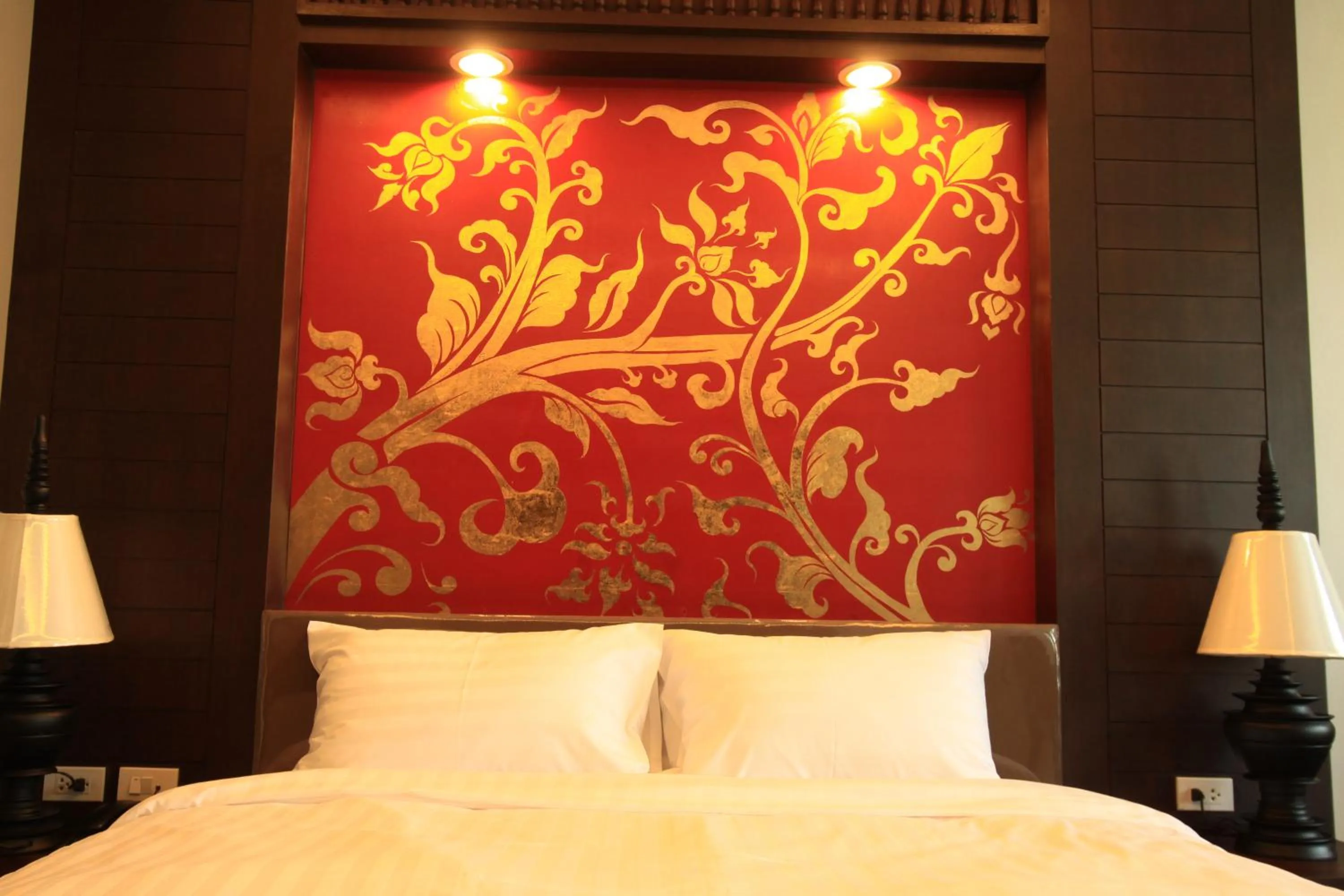 Bed in Baan Ratchiangsaen