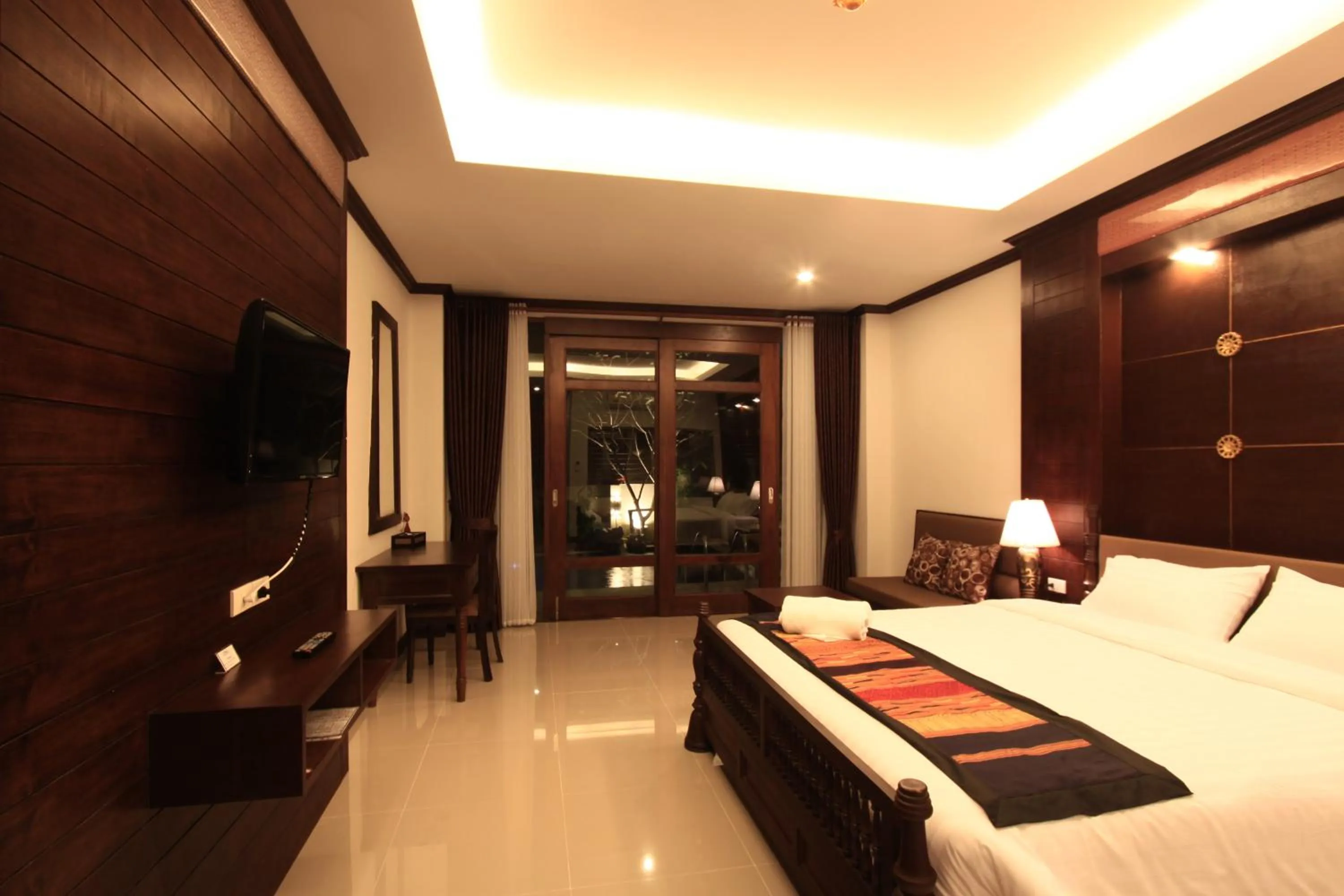 Bed in Baan Ratchiangsaen