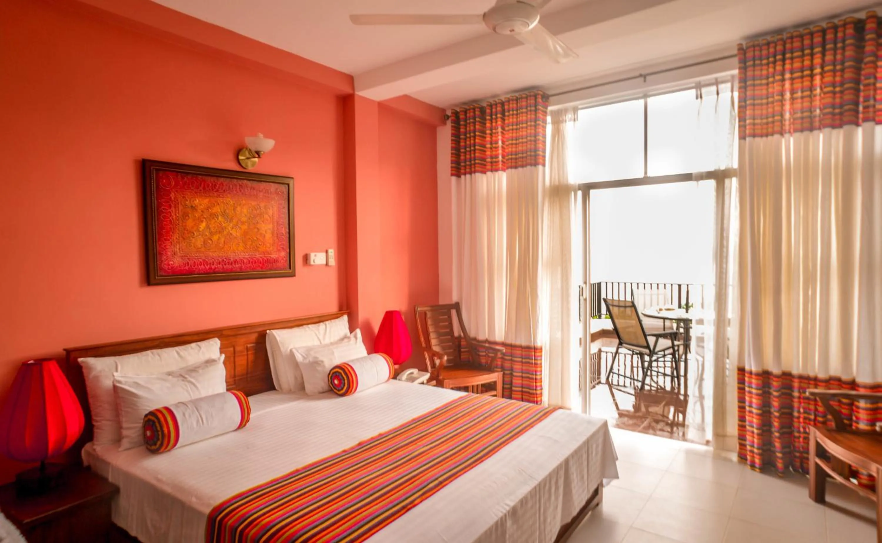 Bedroom, Bed in Villa Baywatch, Rumassala