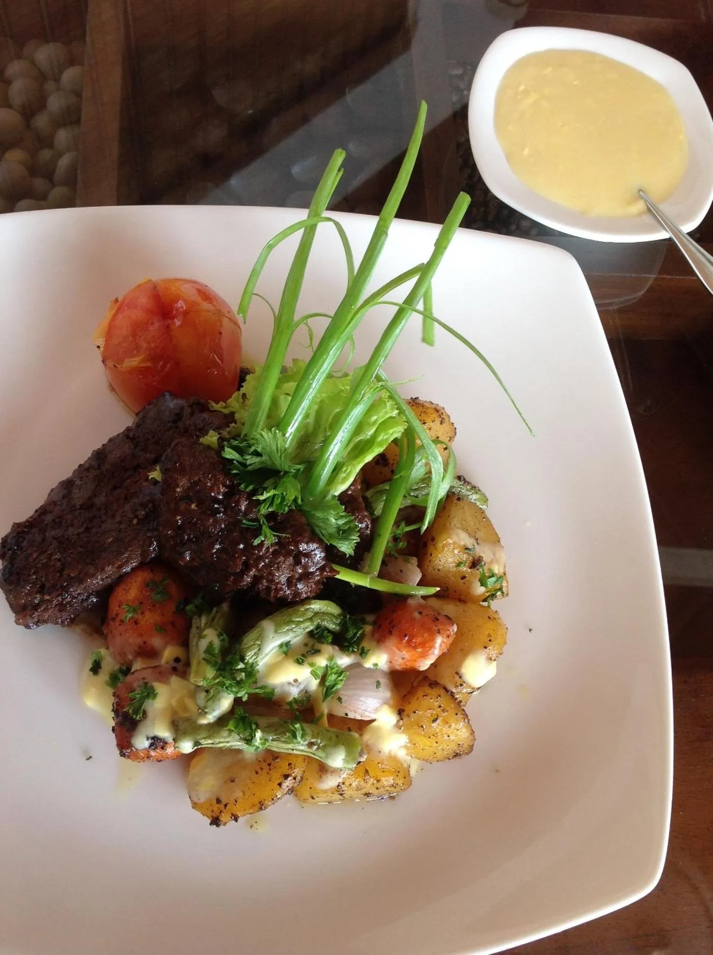 Food close-up in Villa Baywatch, Rumassala