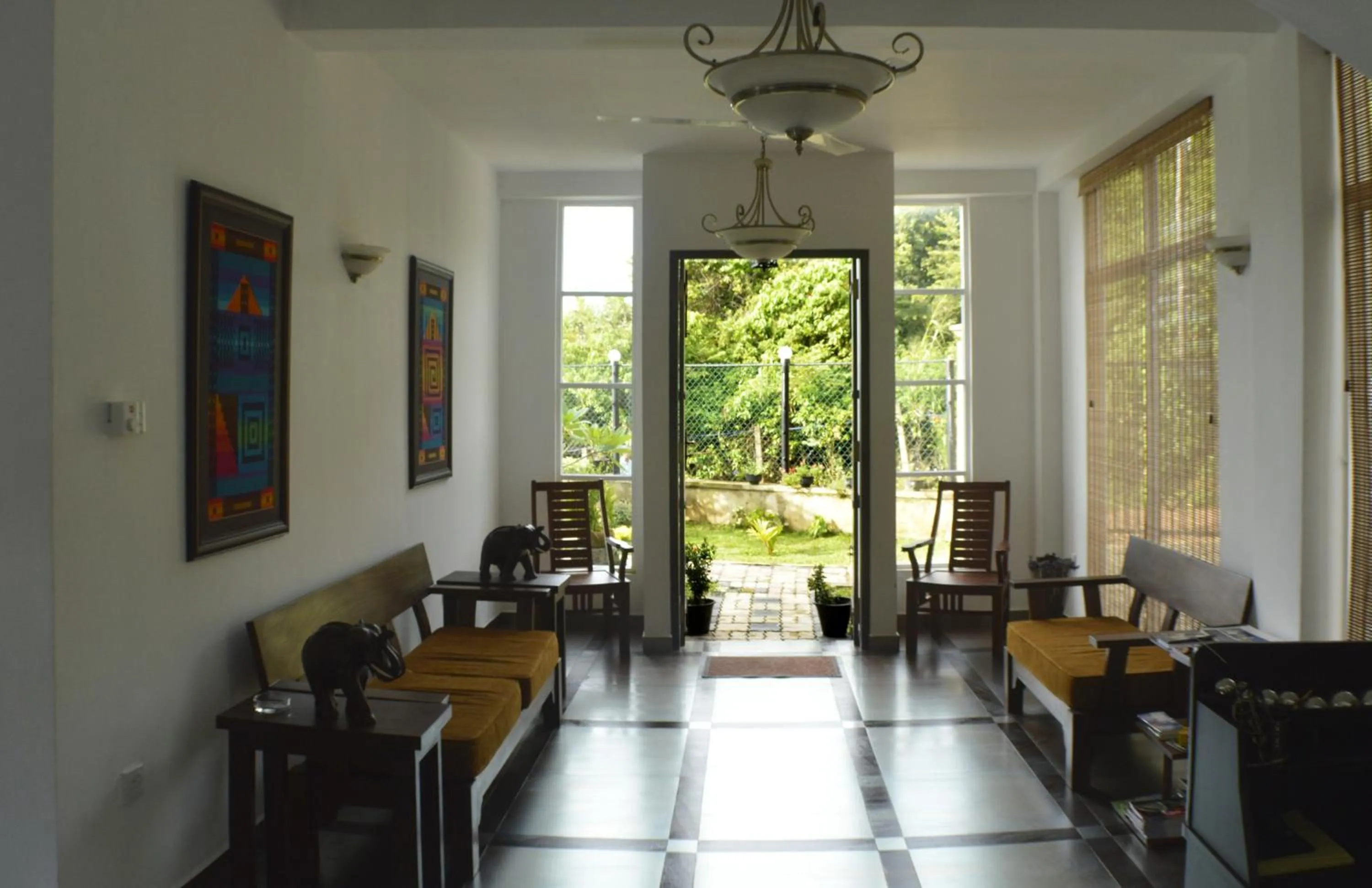 Lobby or reception in Villa Baywatch, Rumassala