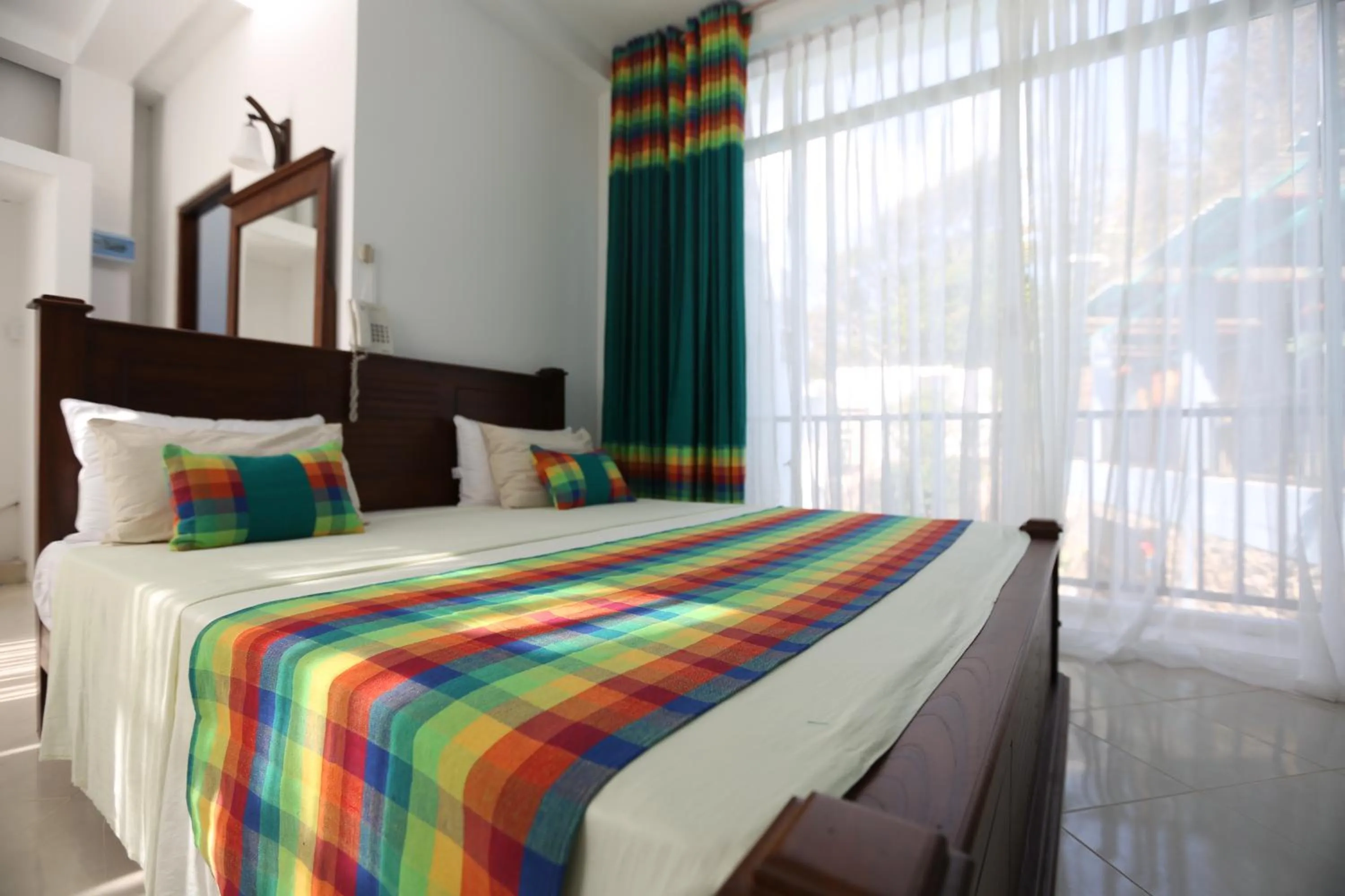 Bedroom, Bed in Villa Baywatch, Rumassala