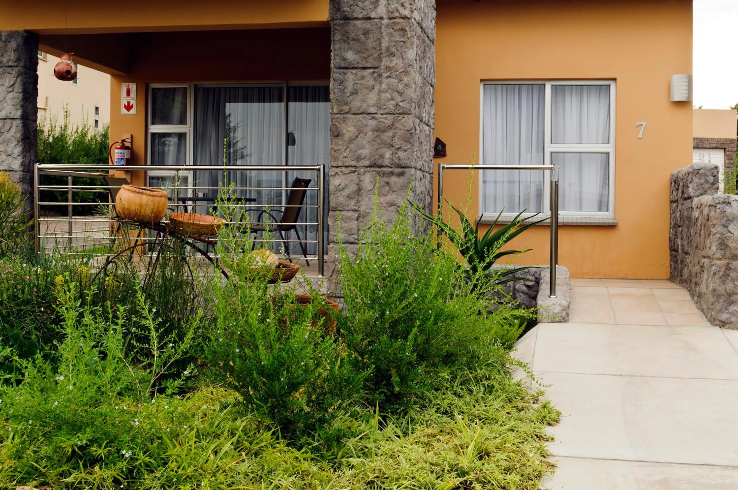 Patio in Country Park Guest House - Muldersdrift