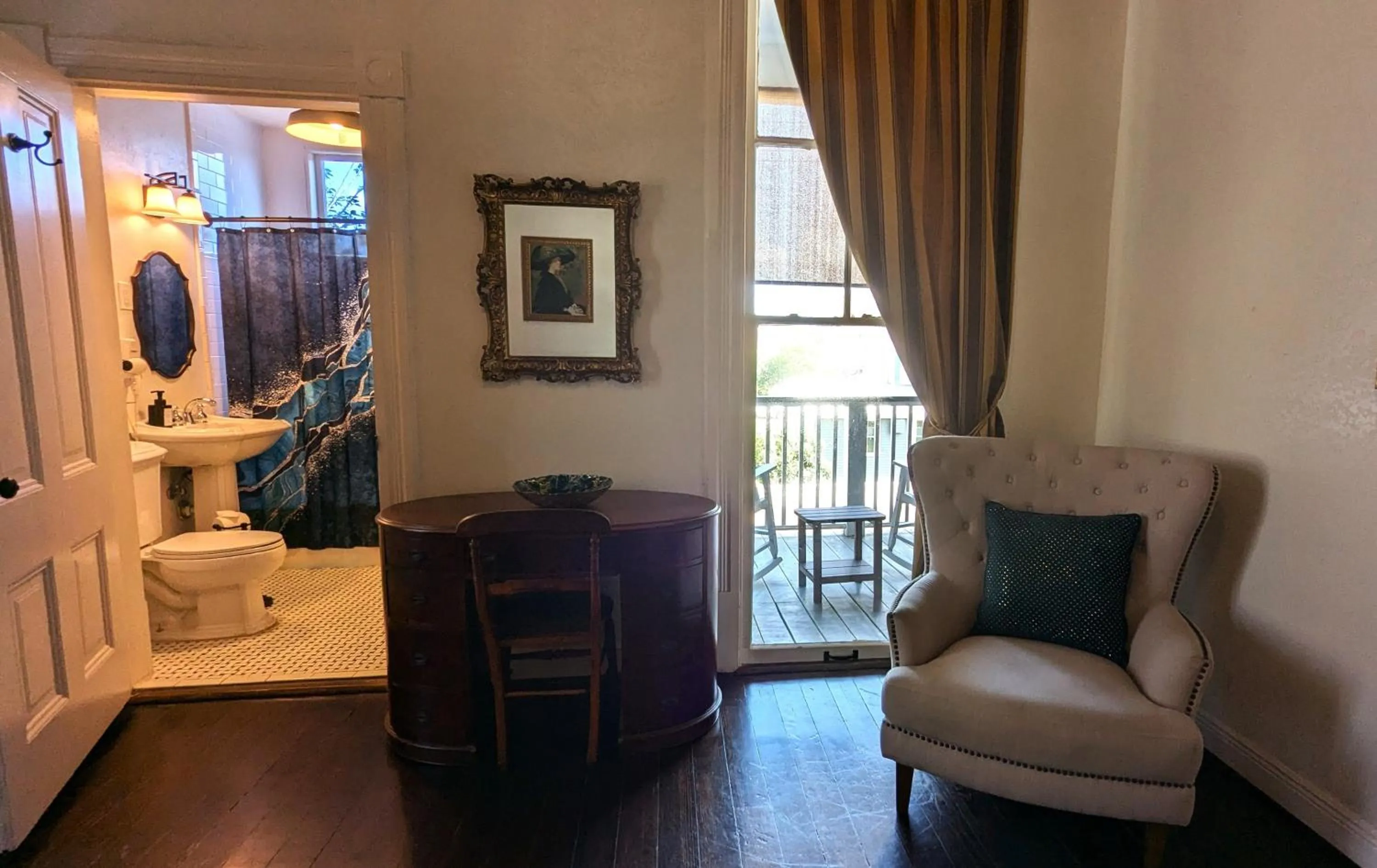 Balcony/Terrace in The 1890 Freeman House