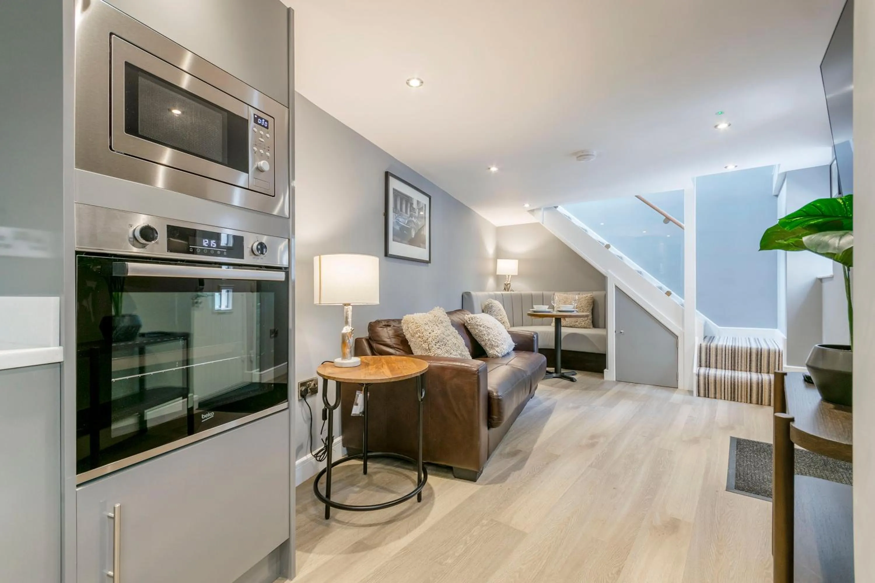 Seating area in The Old School Room - The Lace Market