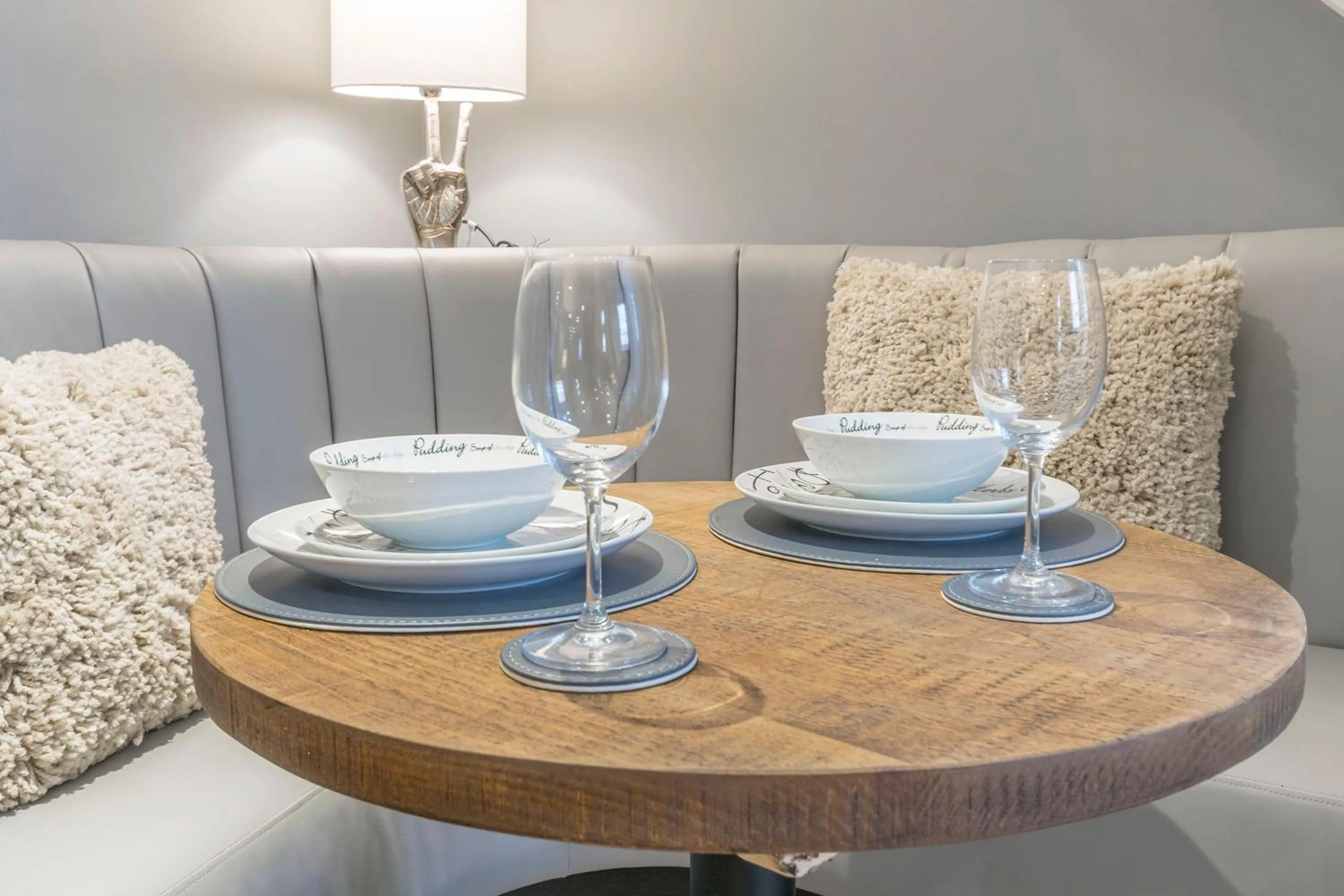 Dining area in The Old School Room - The Lace Market