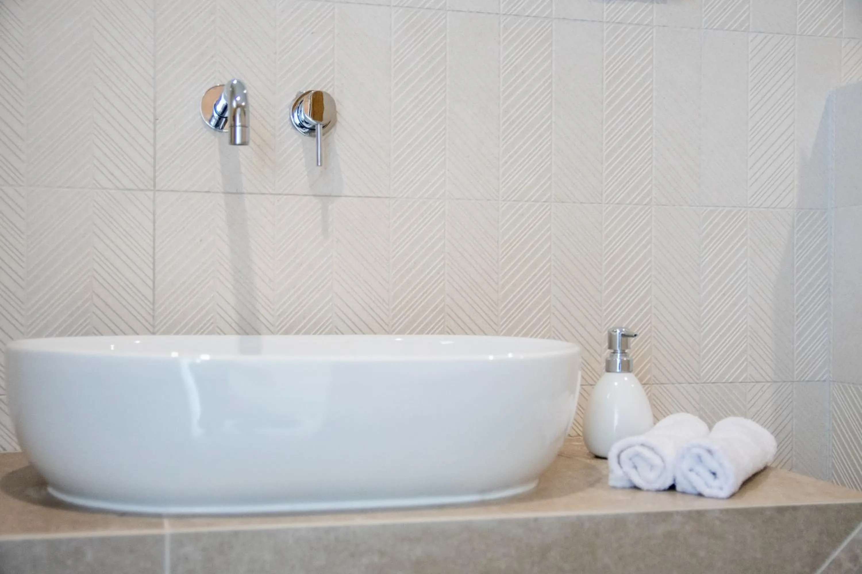 Bathroom in Unique Aura Luxury Studios
