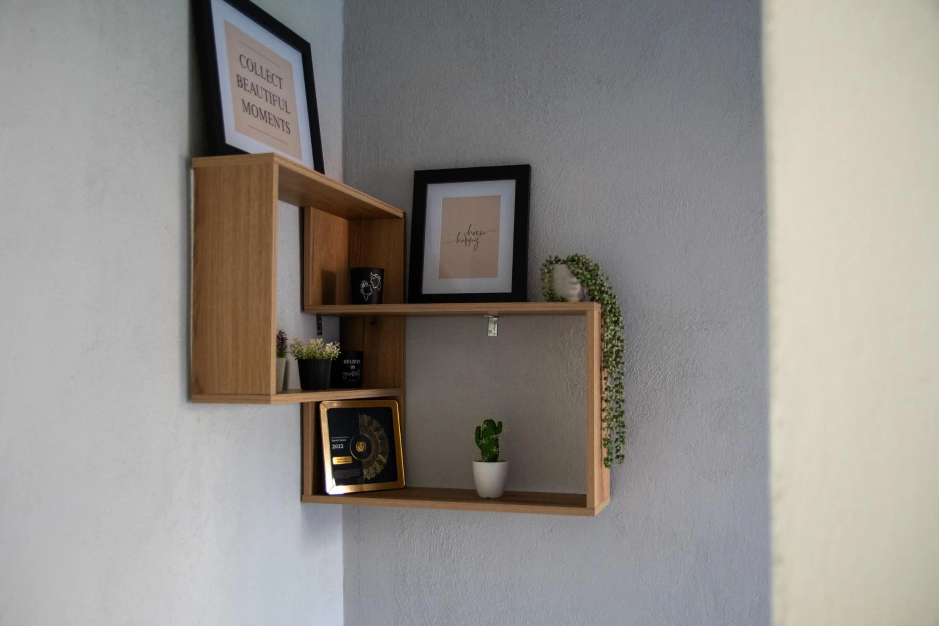 Library in Unique Aura Luxury Studios