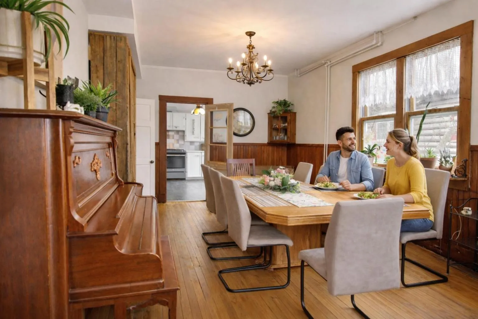 Dining area in Auberge L'Orpailleur