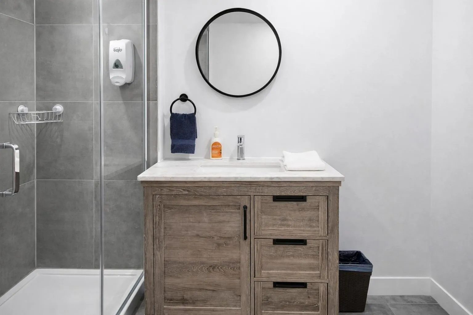 Bathroom in Auberge L'Orpailleur